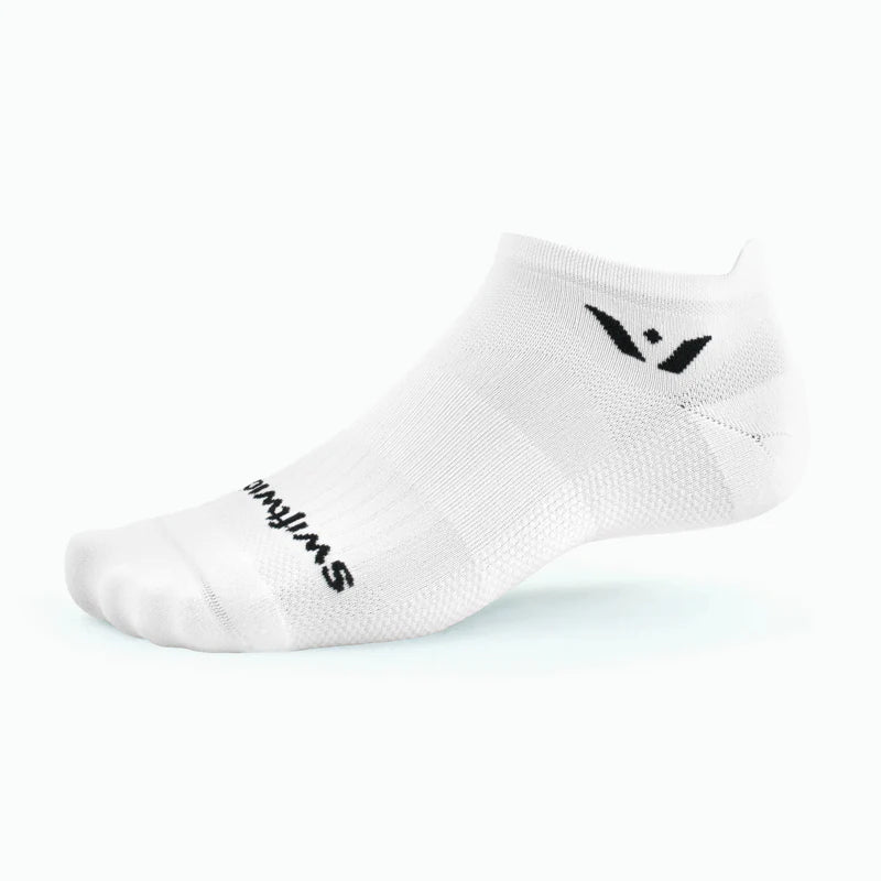 Swiftwick Aspire Zero Tab, White