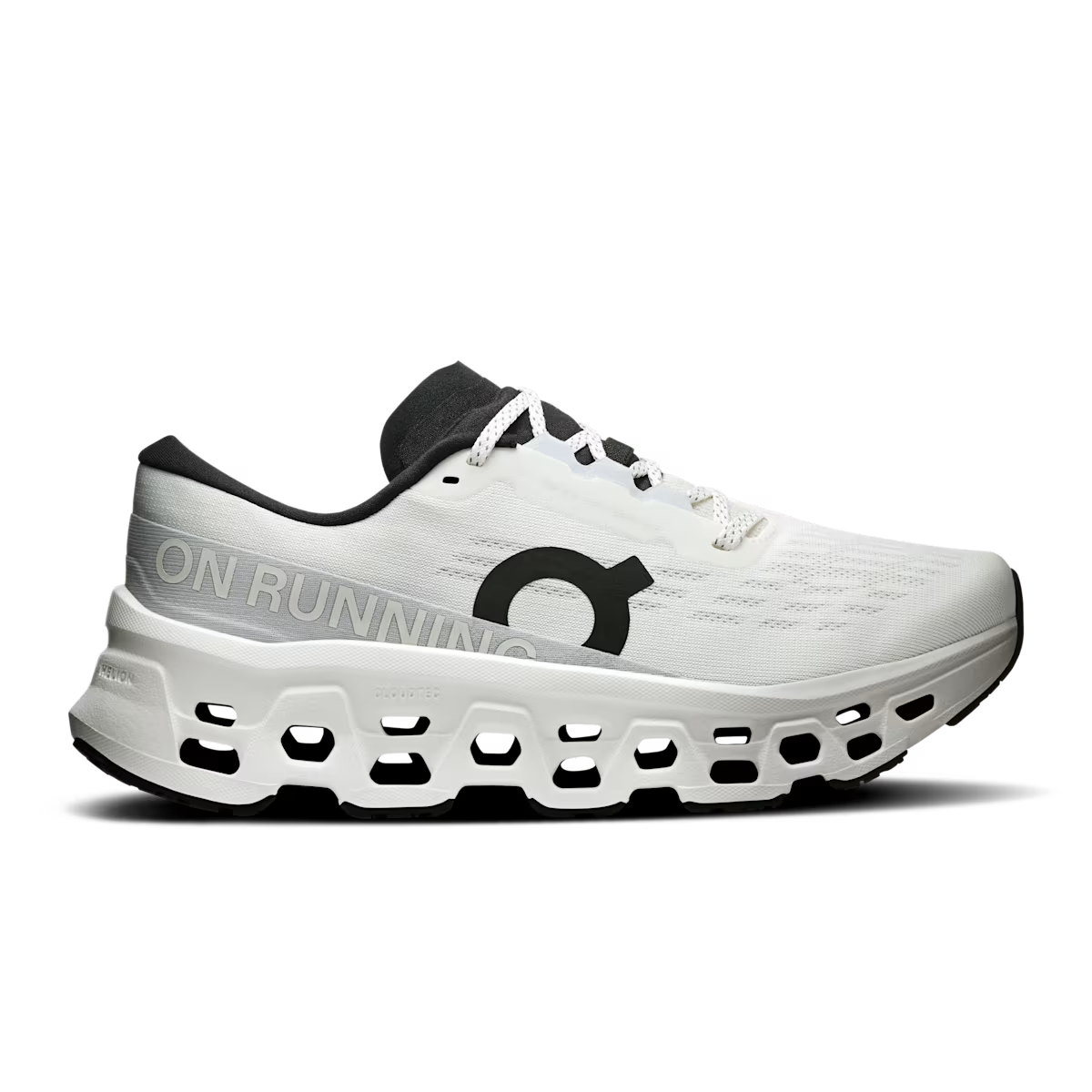 On Women's Cloudmonster 3 Running Shoe in White | White