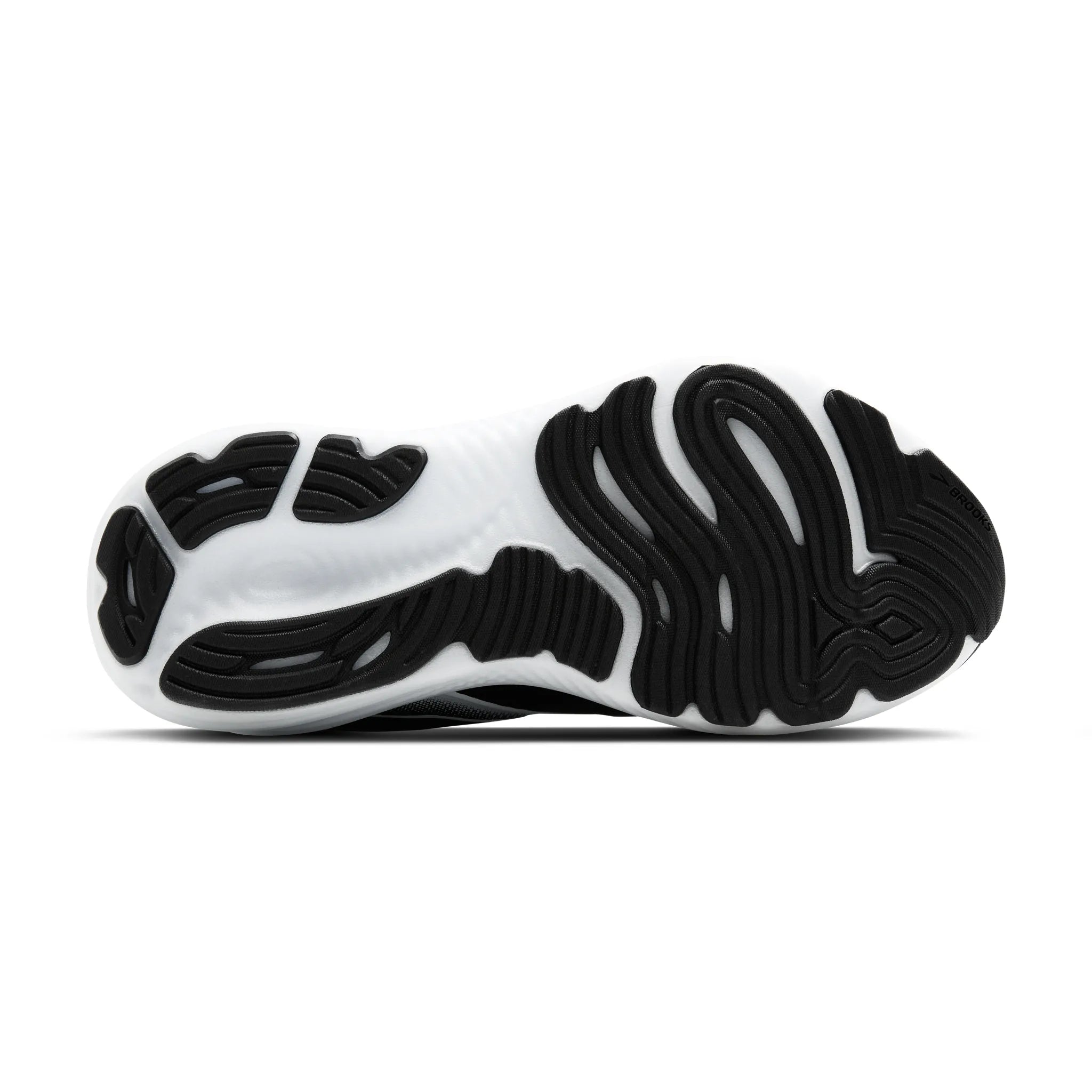 Men's Brooks Glycerin 22 Road Running Shoe in Black/Grey/White
