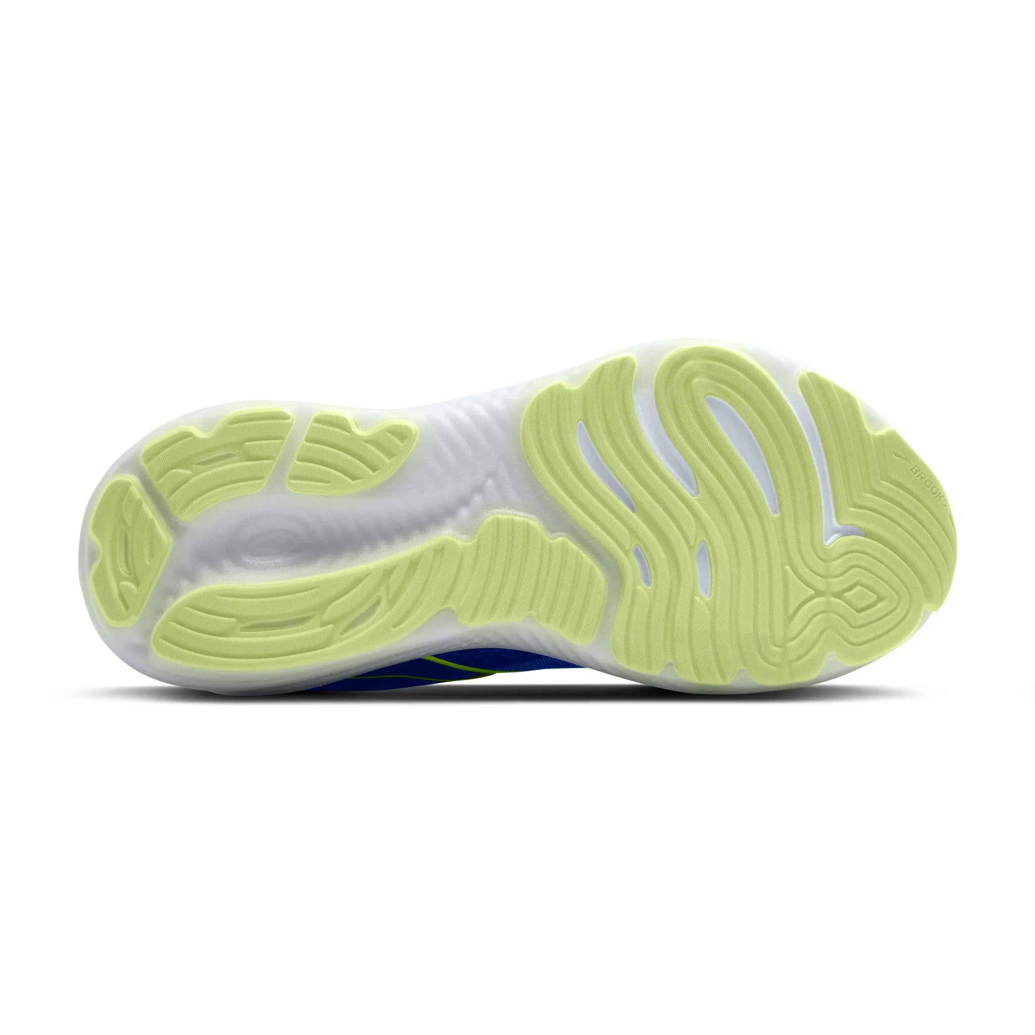 Women's Brooks Glycerin 22 Road Running Shoe in Amparo Blue/Hyper Iris/Yellow