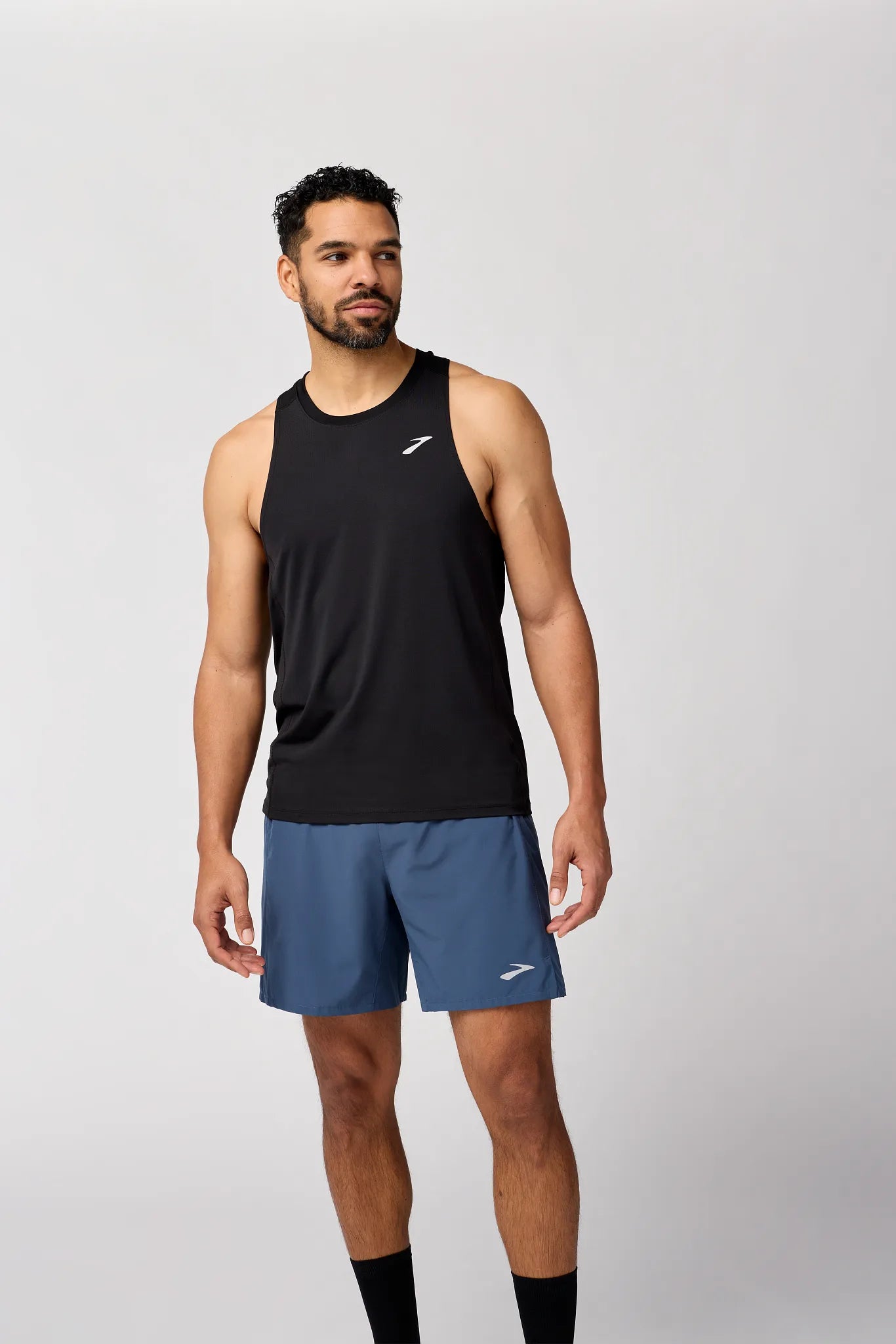 Men's Brooks Atmosphere Singlet 3.0 in Black