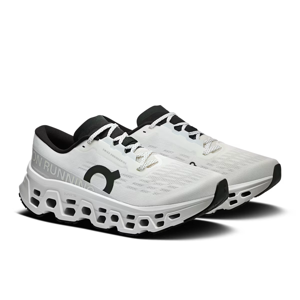 On Women's Cloudmonster 3 Running Shoe in White | White