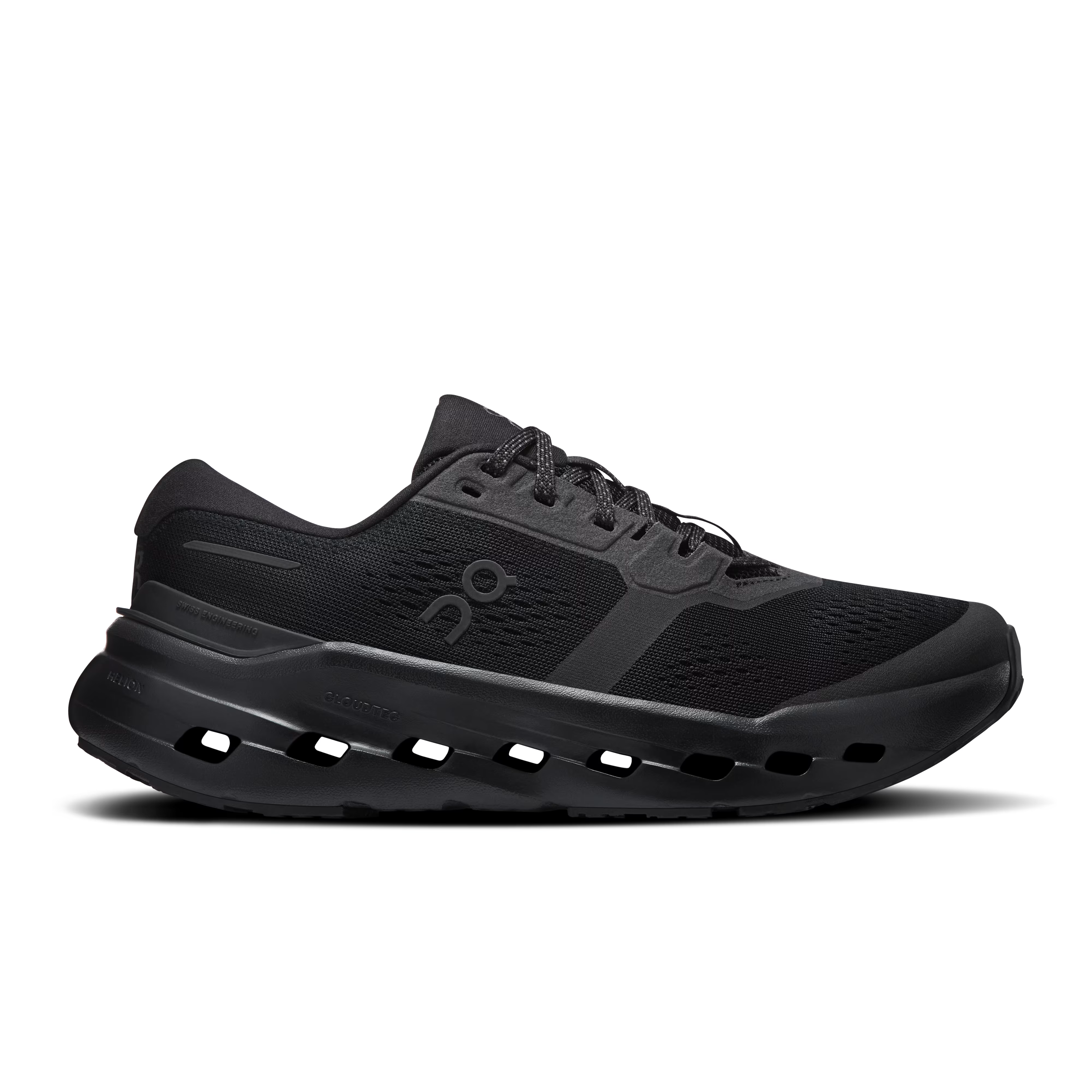 On Men's Cloudrunner 3 Running Shoe in Black | Black