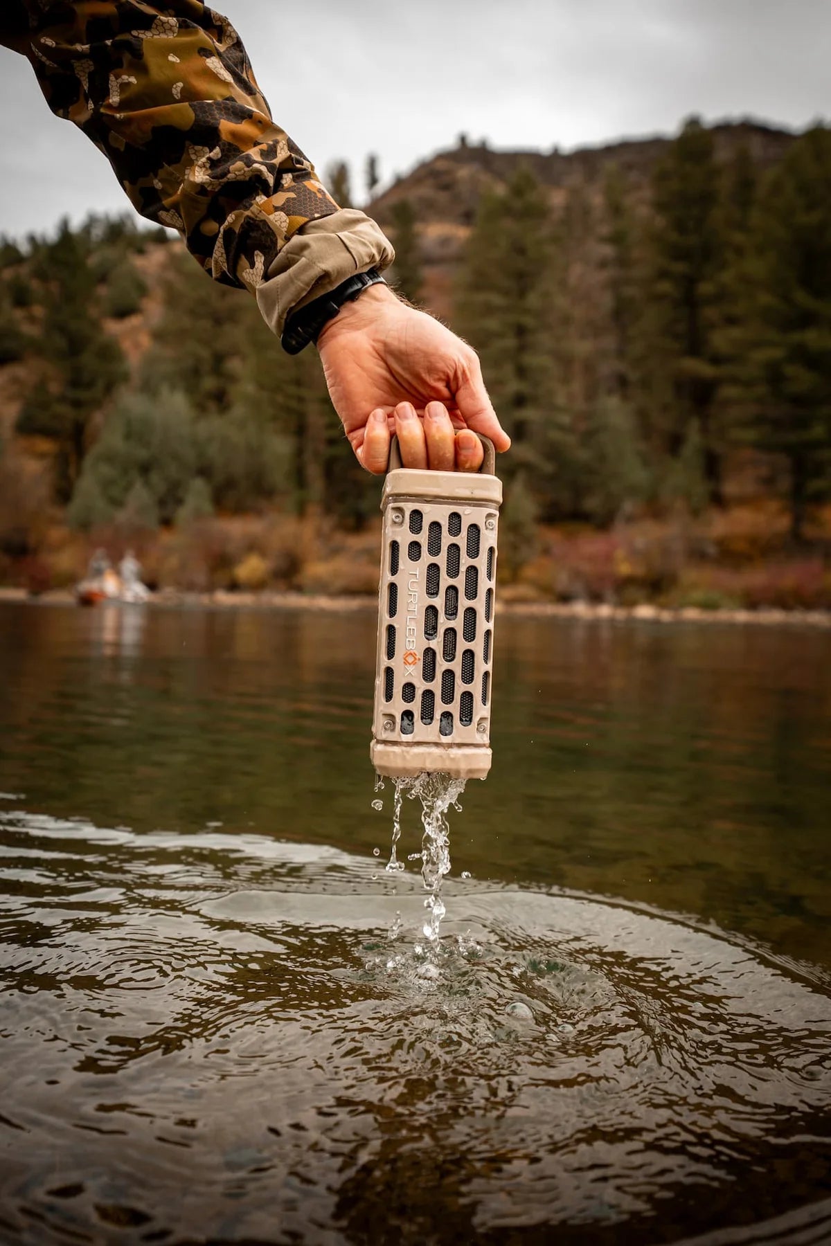 Turtlebox Outdoor Bluetooth Waterproof Ranger Speaker in Tan