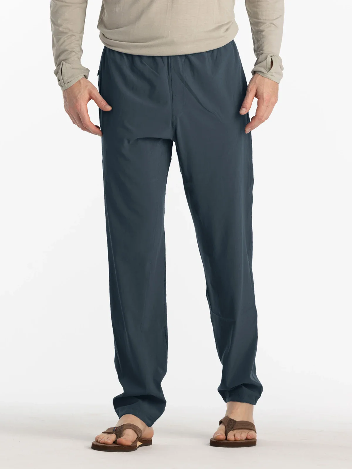 Free Fly Men's Breeze Pant in Blue Dusk II