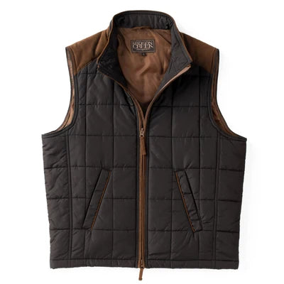 Madison Creek Shelby Lightweight Nylon Quilted Vest - Black