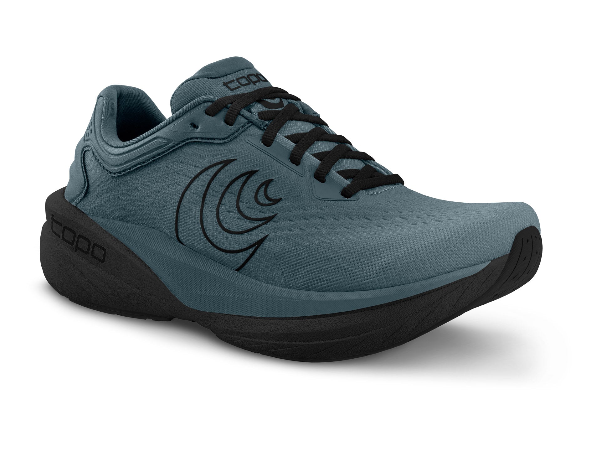 Men's Topo Athletic Phantom 4 Running Shoe in Stone | Black