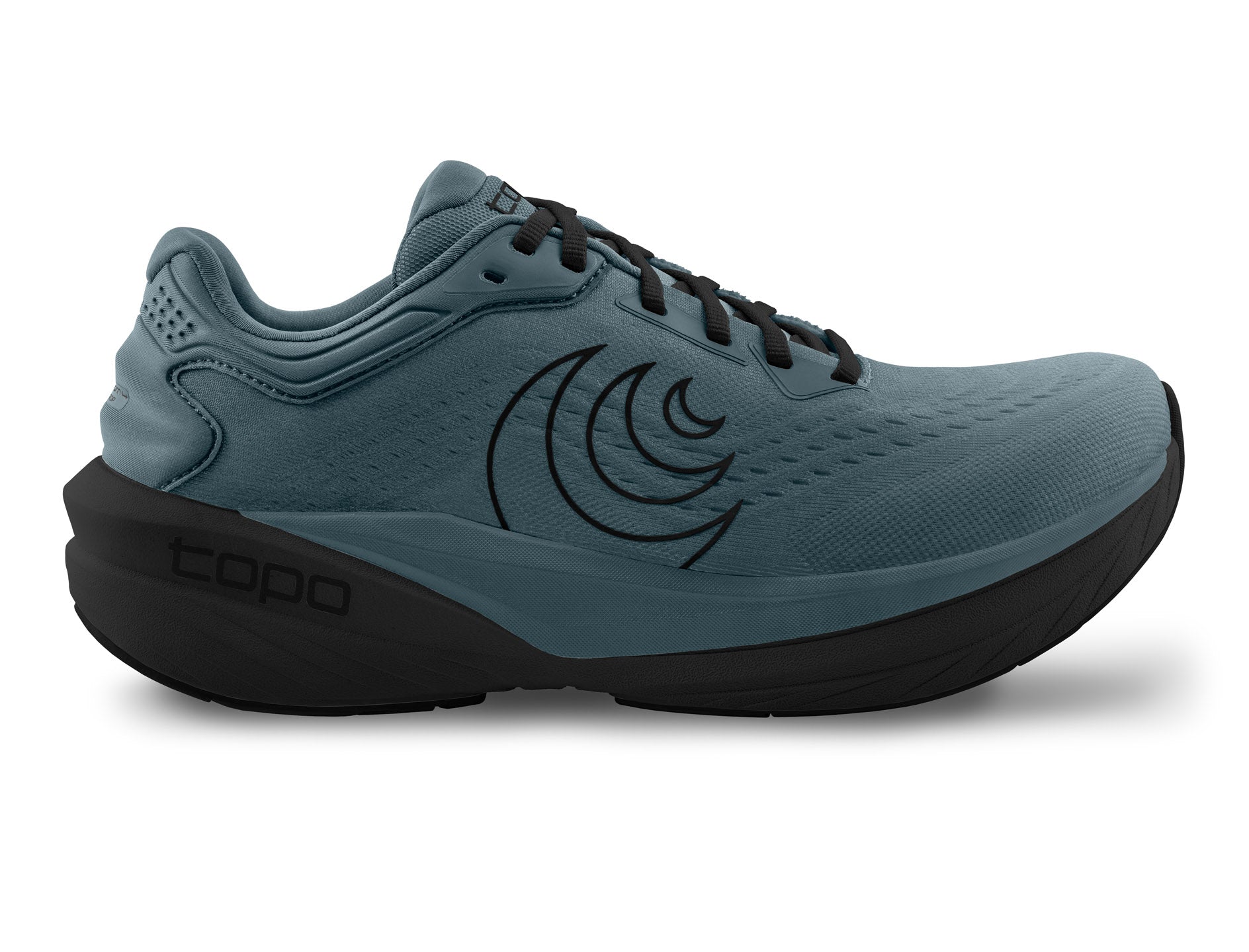 Men's Topo Athletic Phantom 4 Running Shoe in Stone | Black