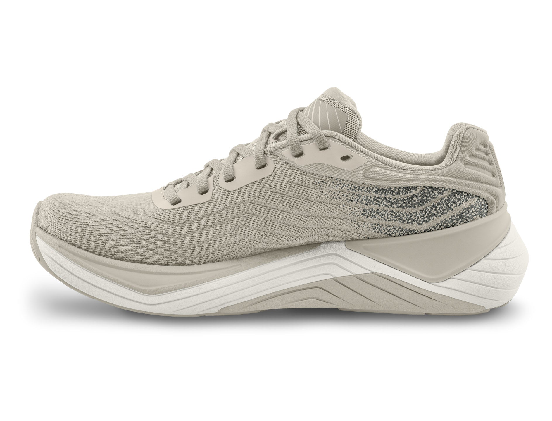 Women's Topo Athletic Ultrafly 5 Running Shoe in Tan | White