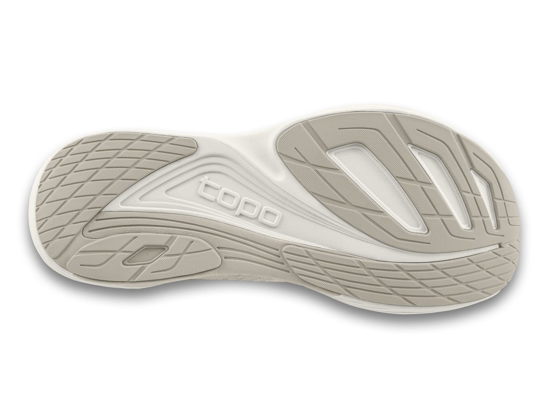 Women's Topo Athletic Ultrafly 5 Running Shoe in Tan | White