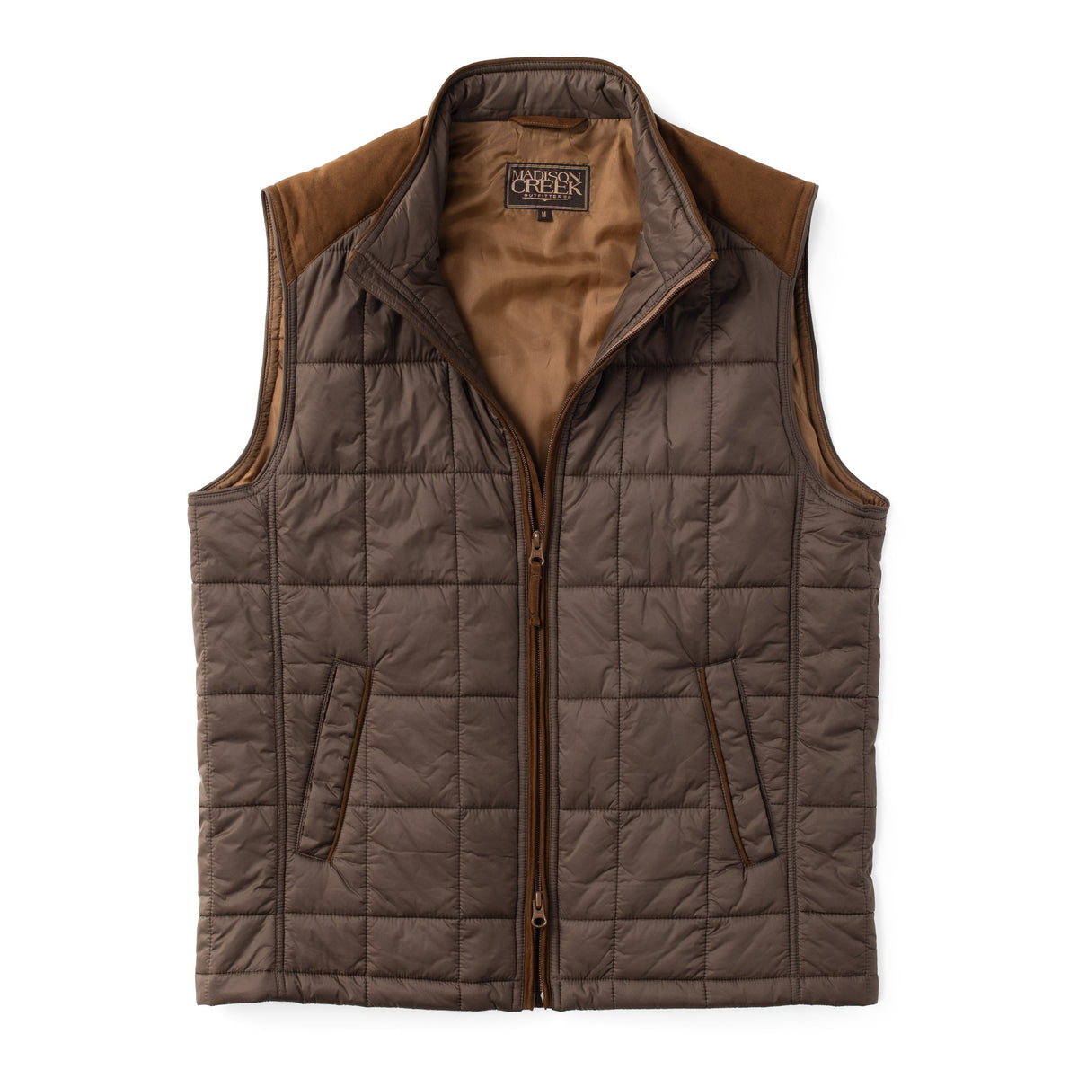 Madison Creek Shelby Lightweight Nylon Quilted Vest - Gunmetal