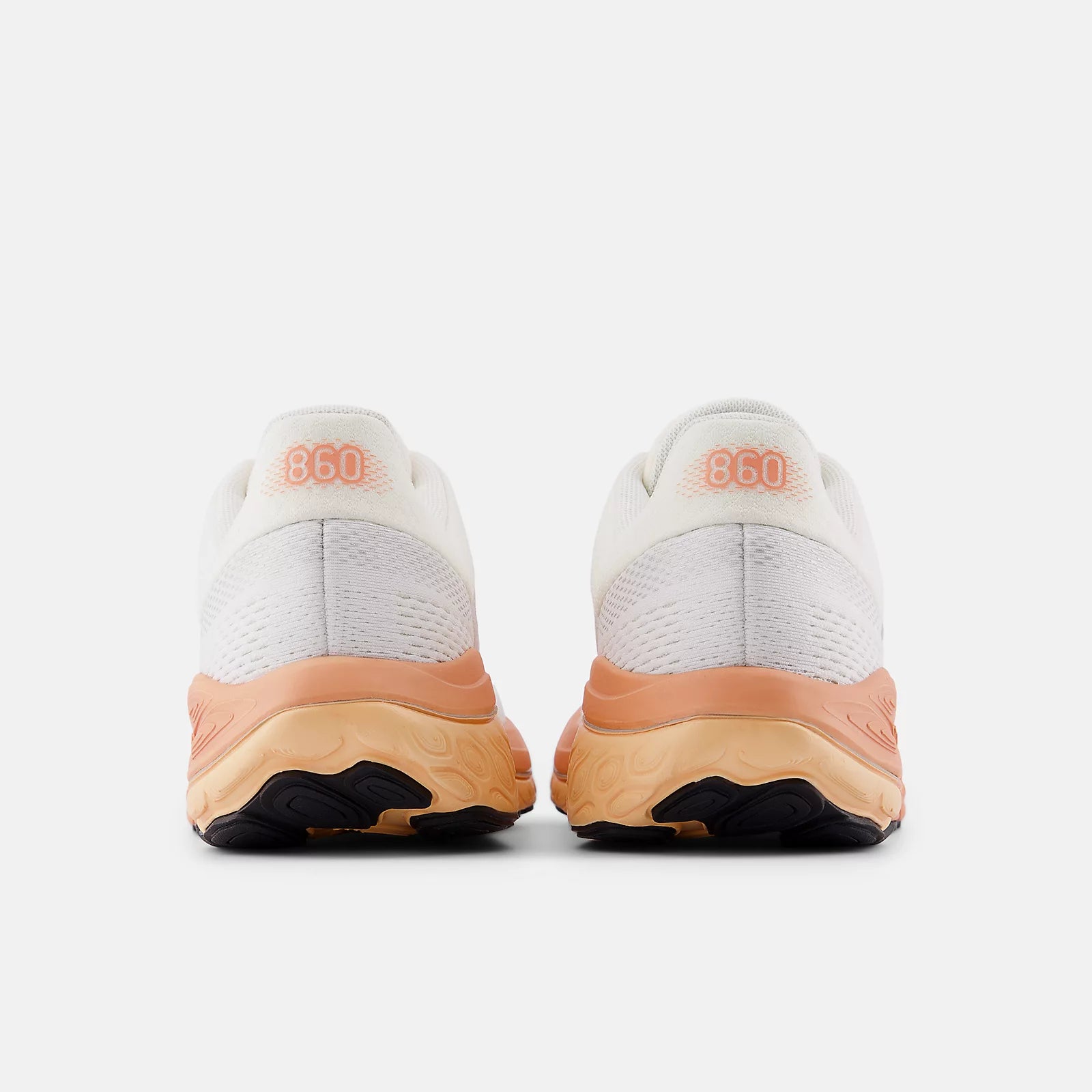 Women's New Balance Fresh Foam X 860 v14 Running Shoe in White/Beige/Orange