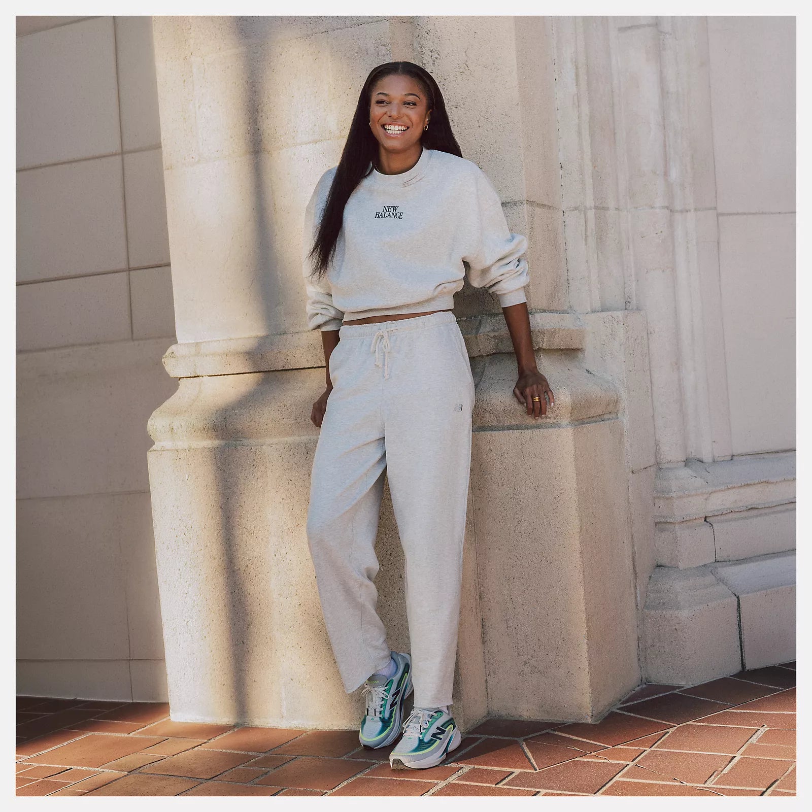 Women's New Balance Ellipse V1 Running Shoe in Afterglow