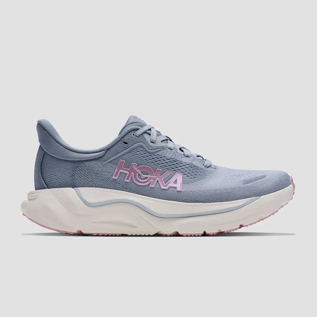 Women's HOKA Arahi 9 Running Shoe in Glimmers Mineral Blue | Washed Blue