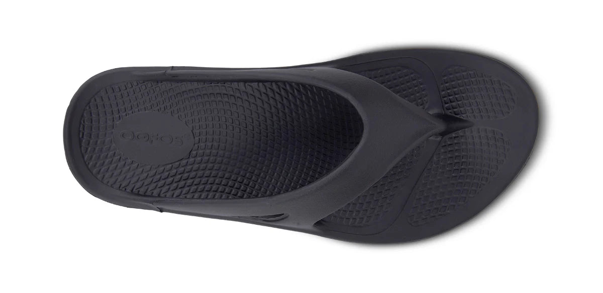 Oofos OOriginal Recovery Sandal in Black