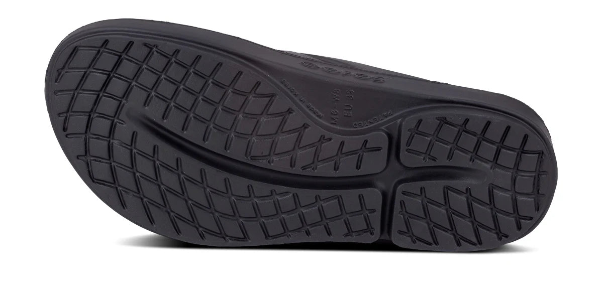 Oofos OOriginal Recovery Sandal in Black