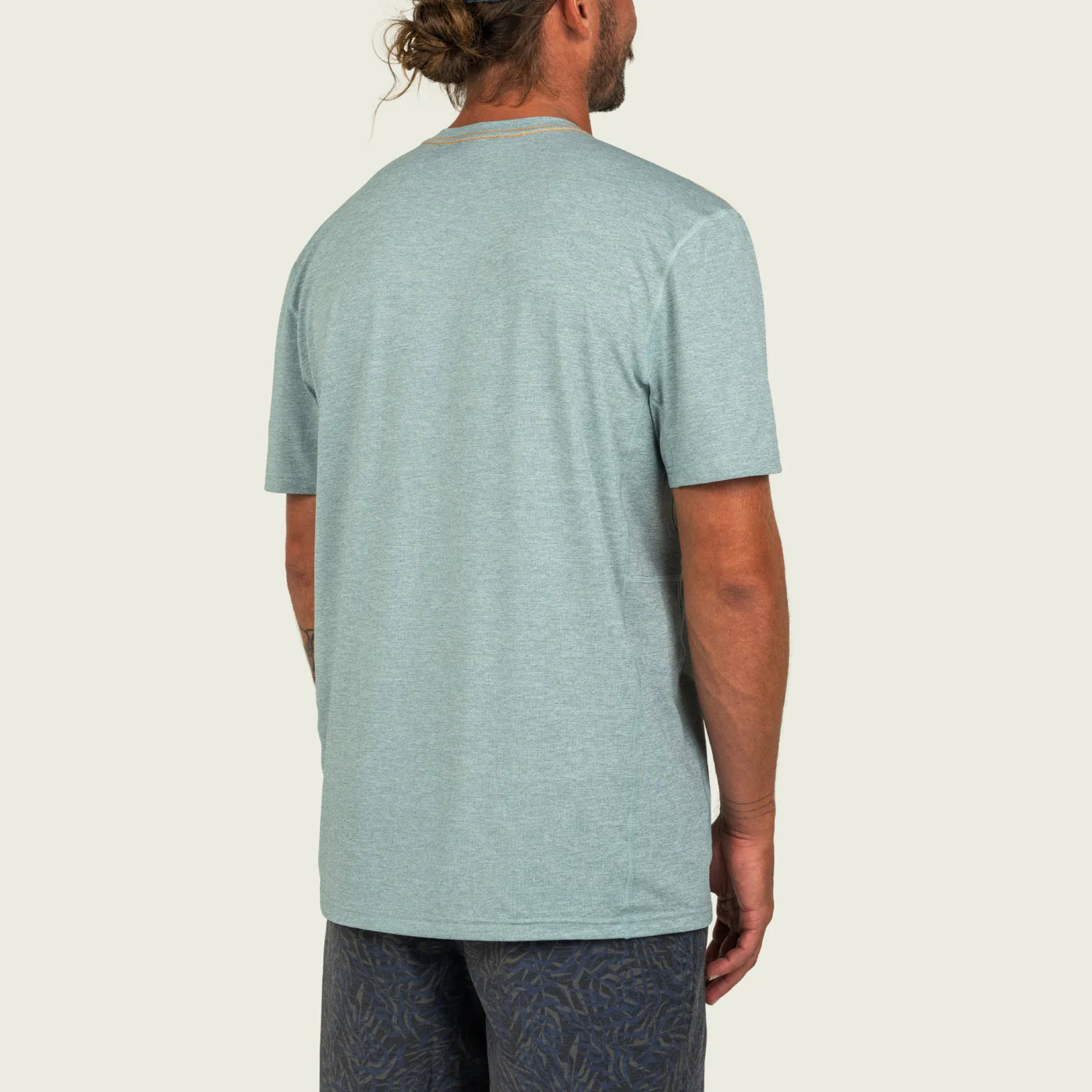 Marsh High Noon Tech Tee in Goblin Blue Heather