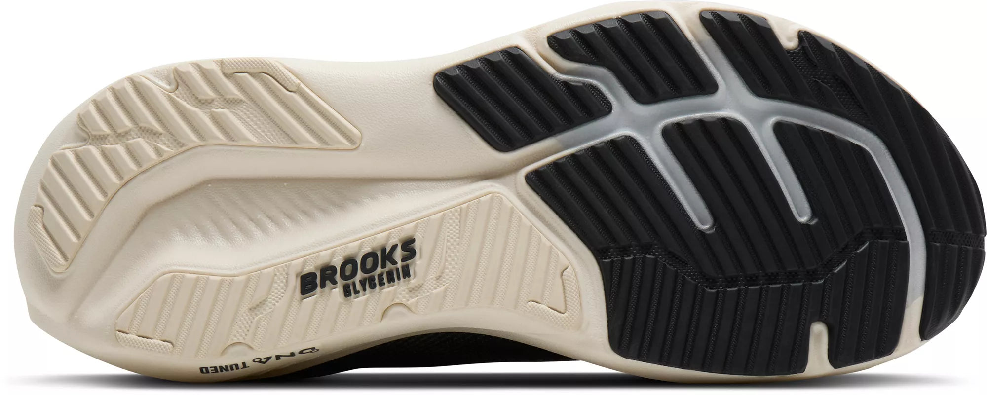 Men's Brooks Running Glycerin 23 Road Running Shoe in Turbulence/Ebony/Clear