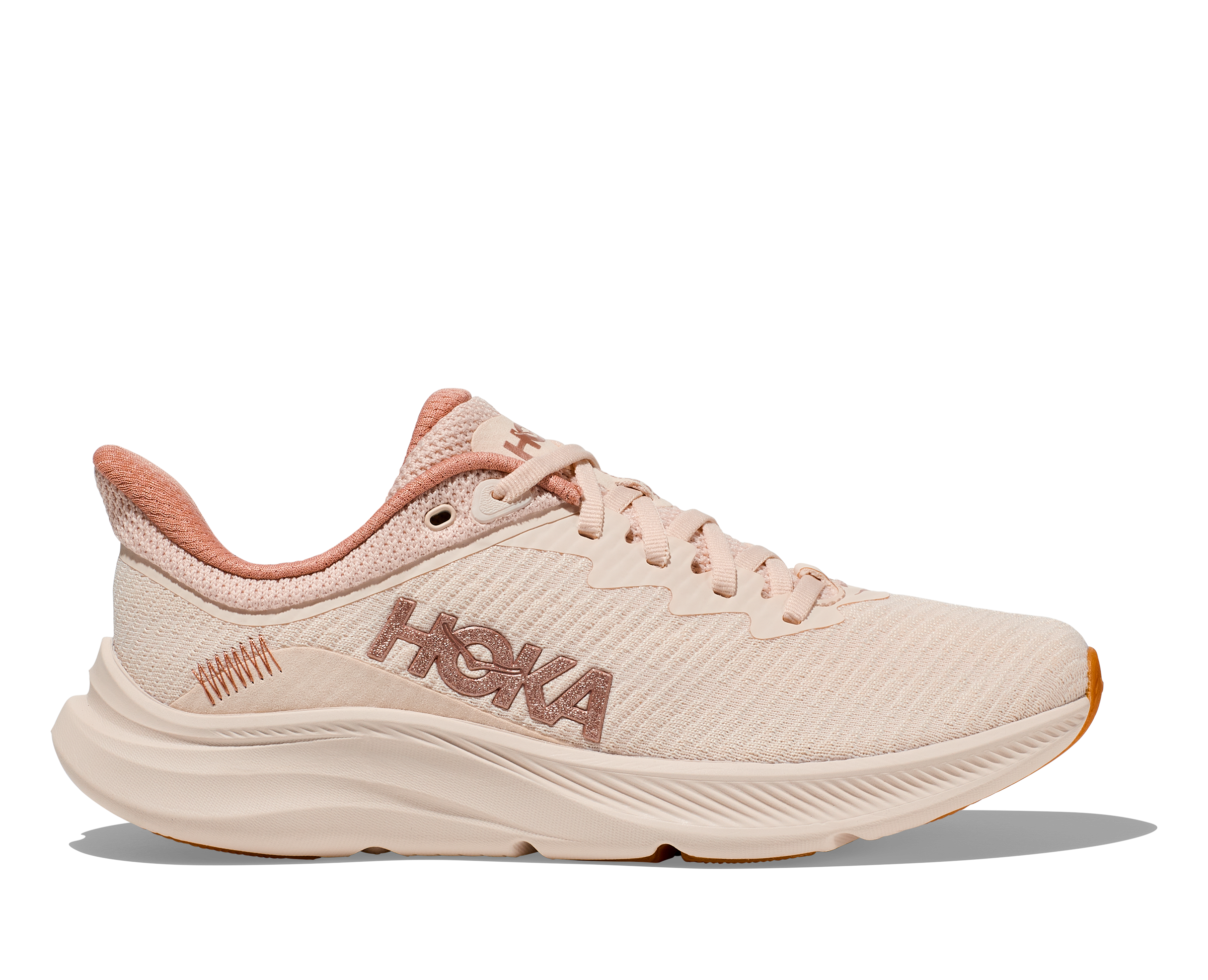 Women's HOKA Solimar Running Shoe in Vanilla | Sandstone