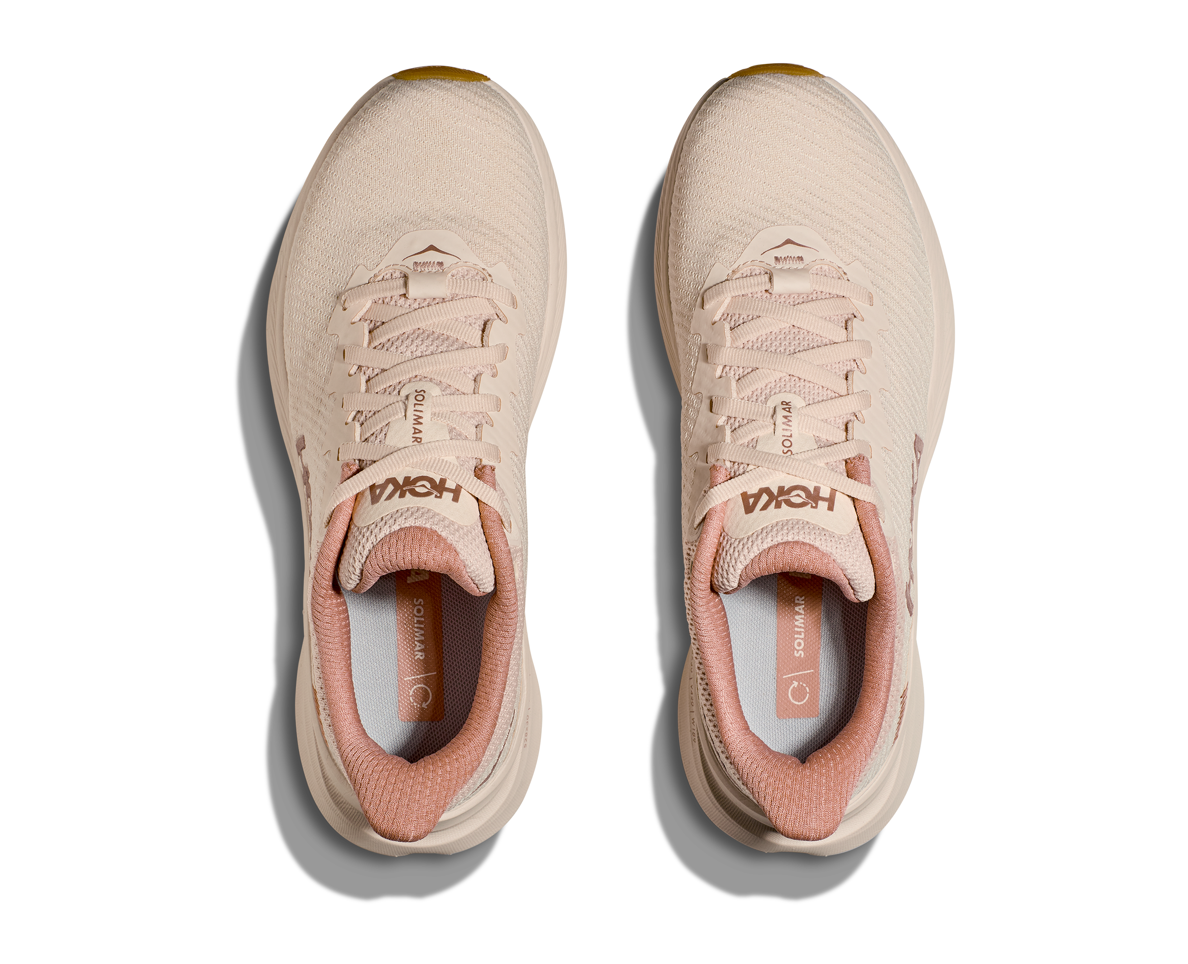 Women's HOKA Solimar Running Shoe in Vanilla | Sandstone