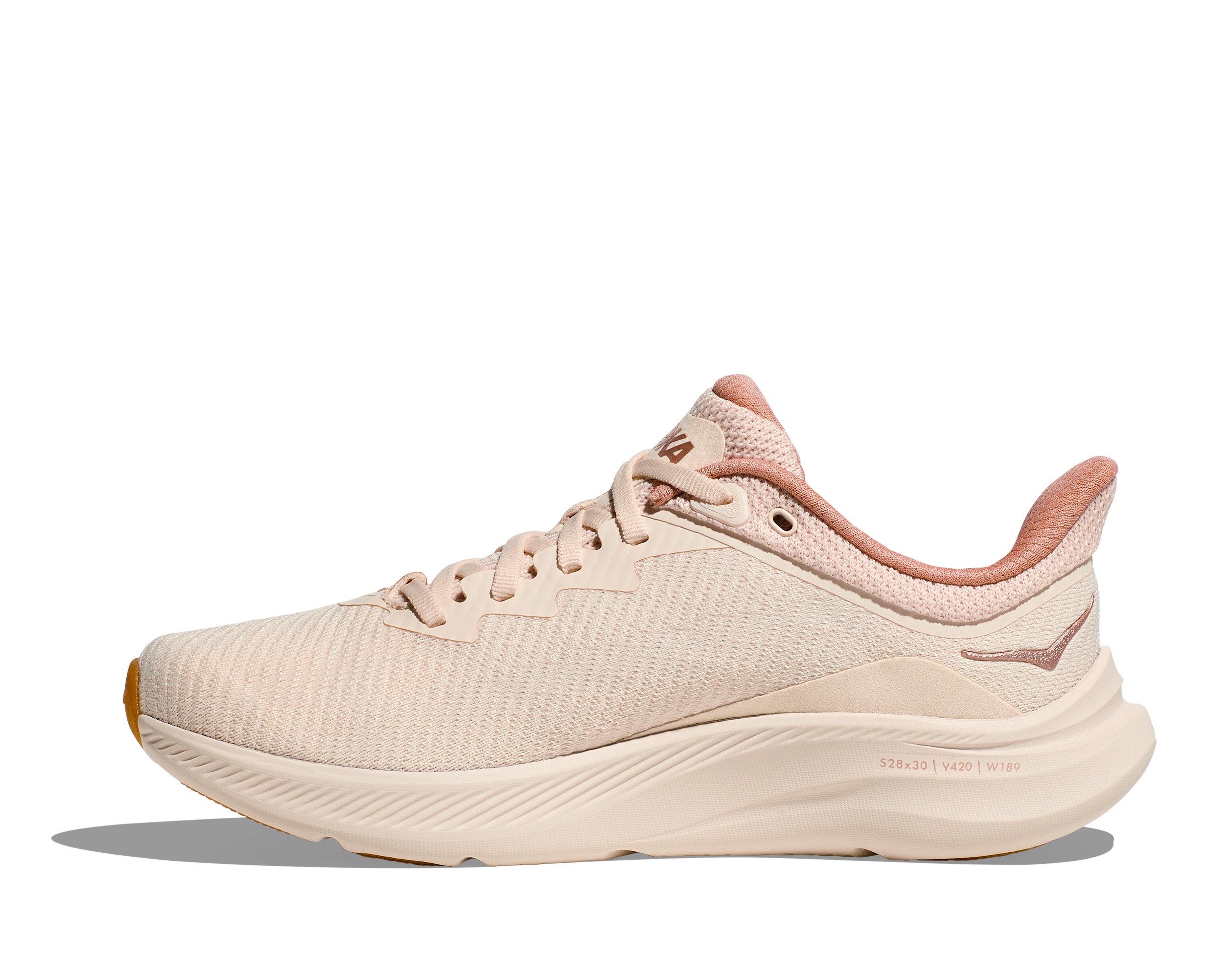 Women's HOKA Solimar Running Shoe in Vanilla | Sandstone