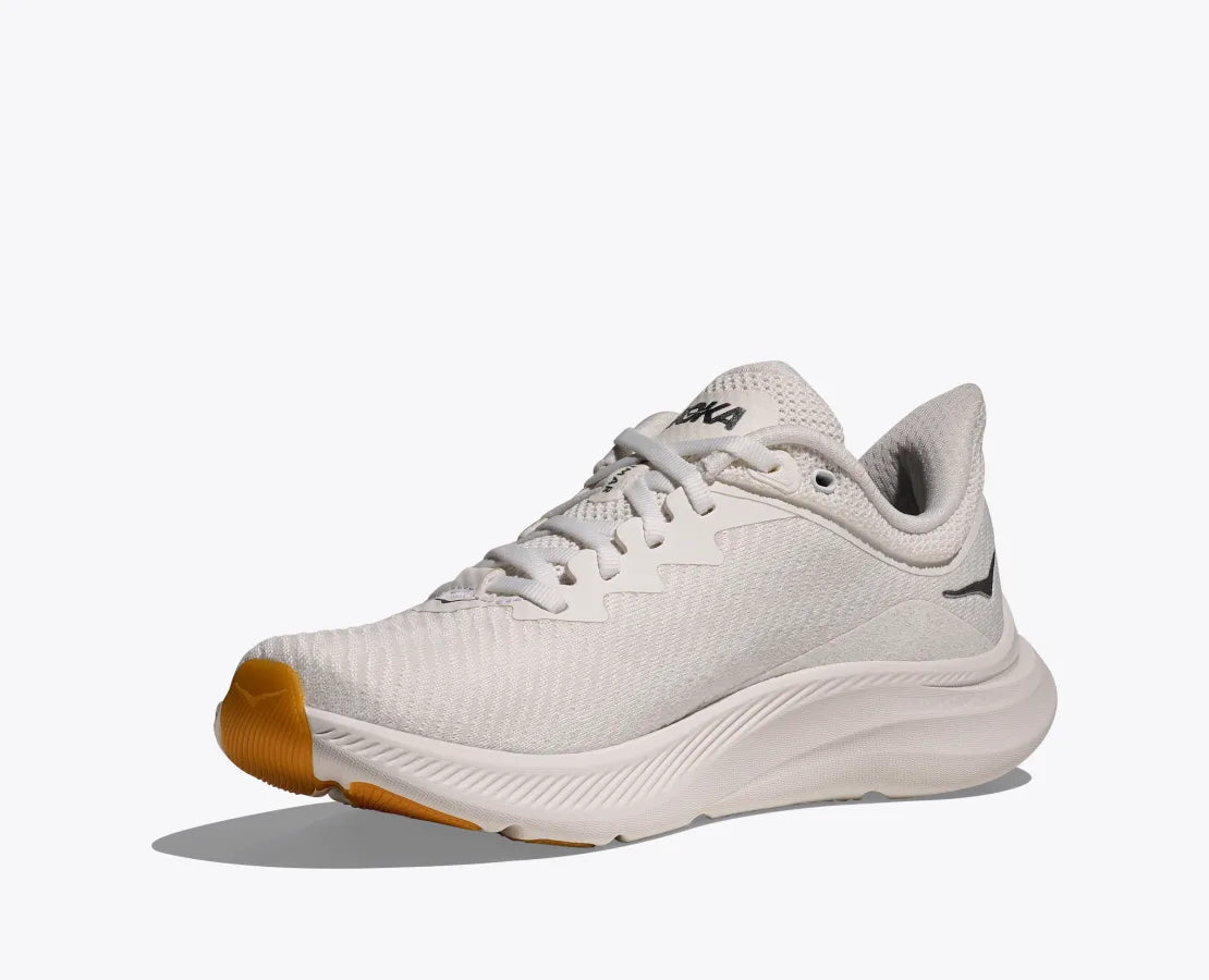 Women's HOKA Solimar Running Shoe in White | White