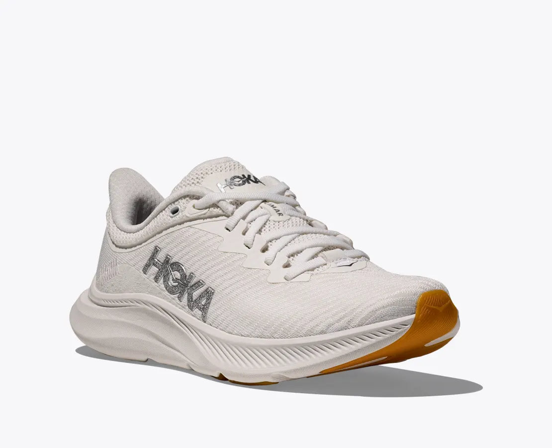 Women's HOKA Solimar Running Shoe in White | White