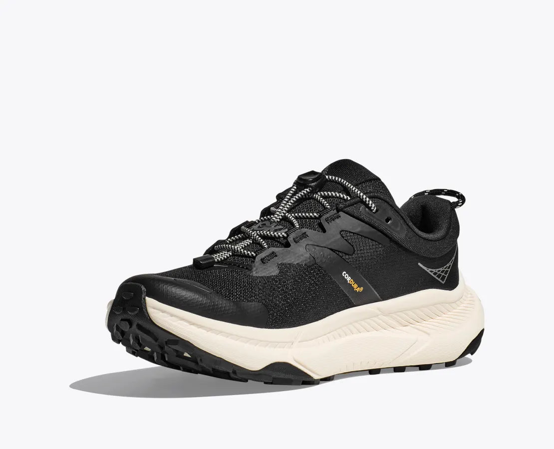 Women's HOKA Transport Everyday Shoe in Black | Alabaster