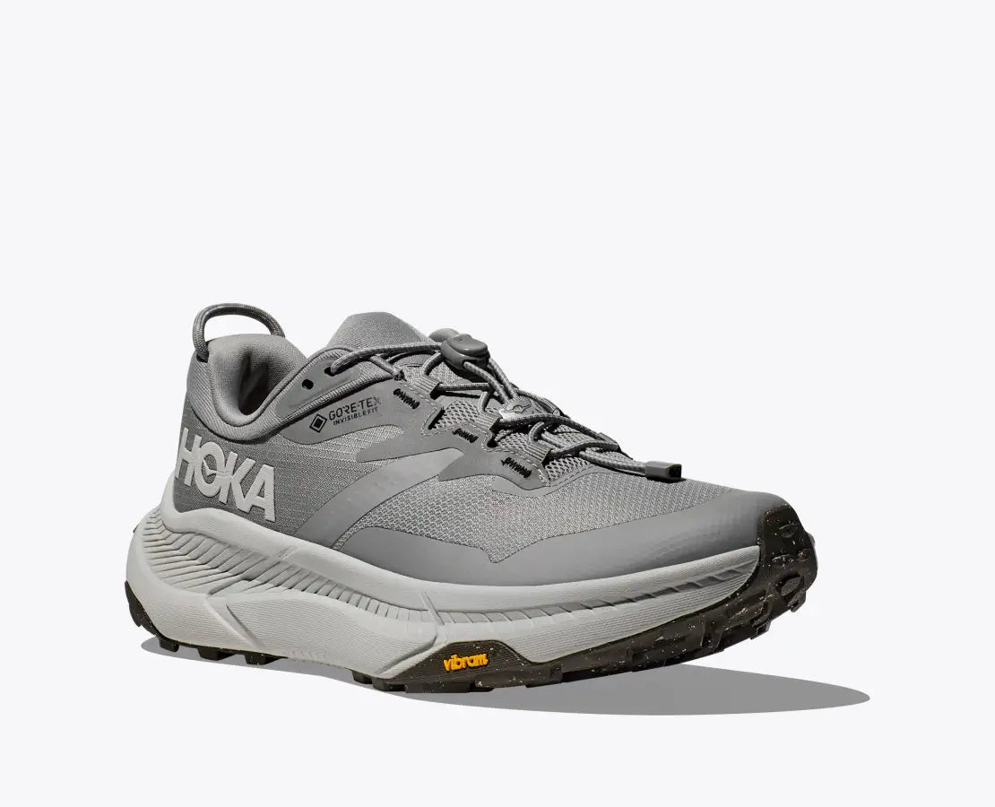 Men's HOKA Transport GTX Everyday Shoe in Galactic Grey | Stardust