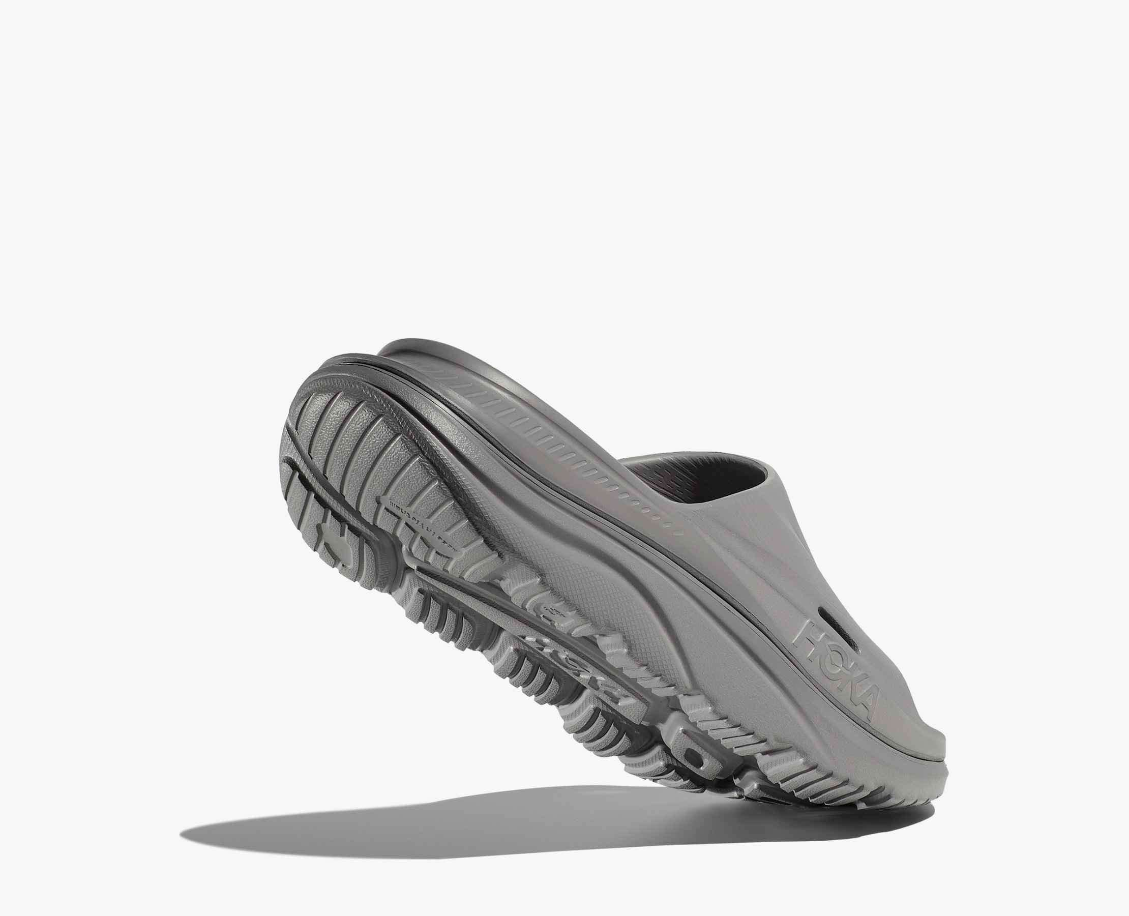 HOKA Ora Recovery Slide 3 Shoes in Grey | Grey