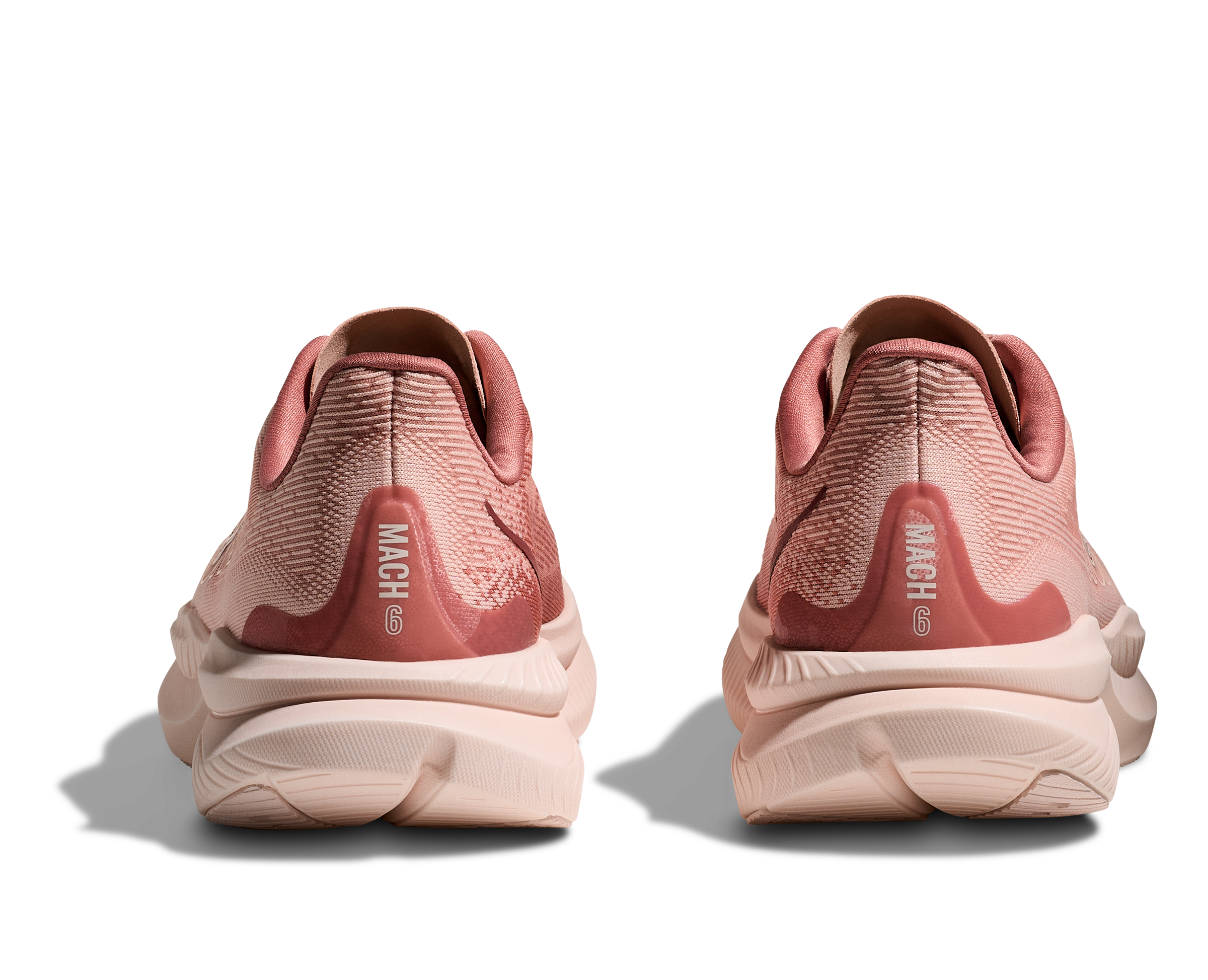 Women's HOKA Mach 6 Running Shoe in Rose Latte | Blush