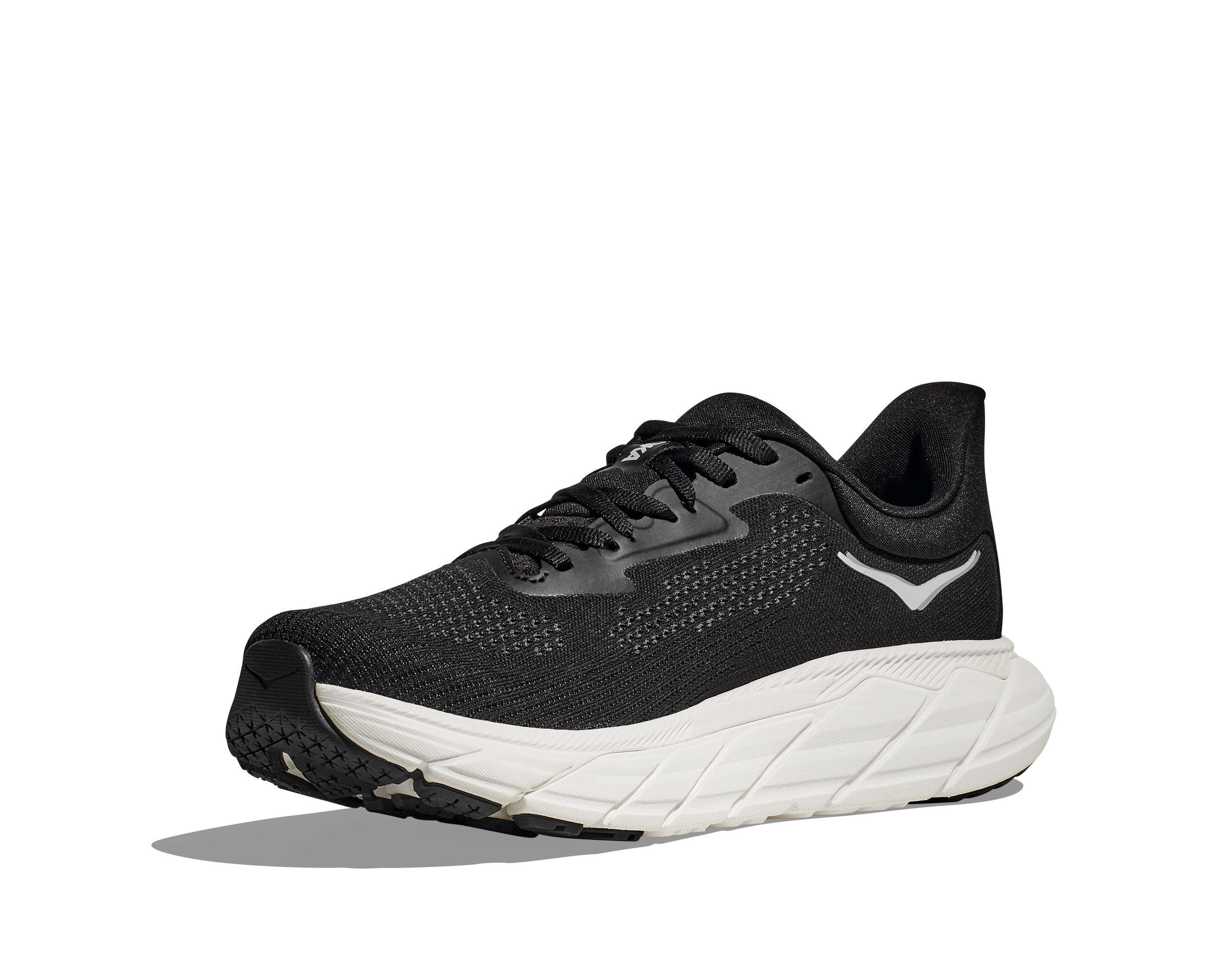 Men's HOKA Arahi 7 Running Shoe in Black | White