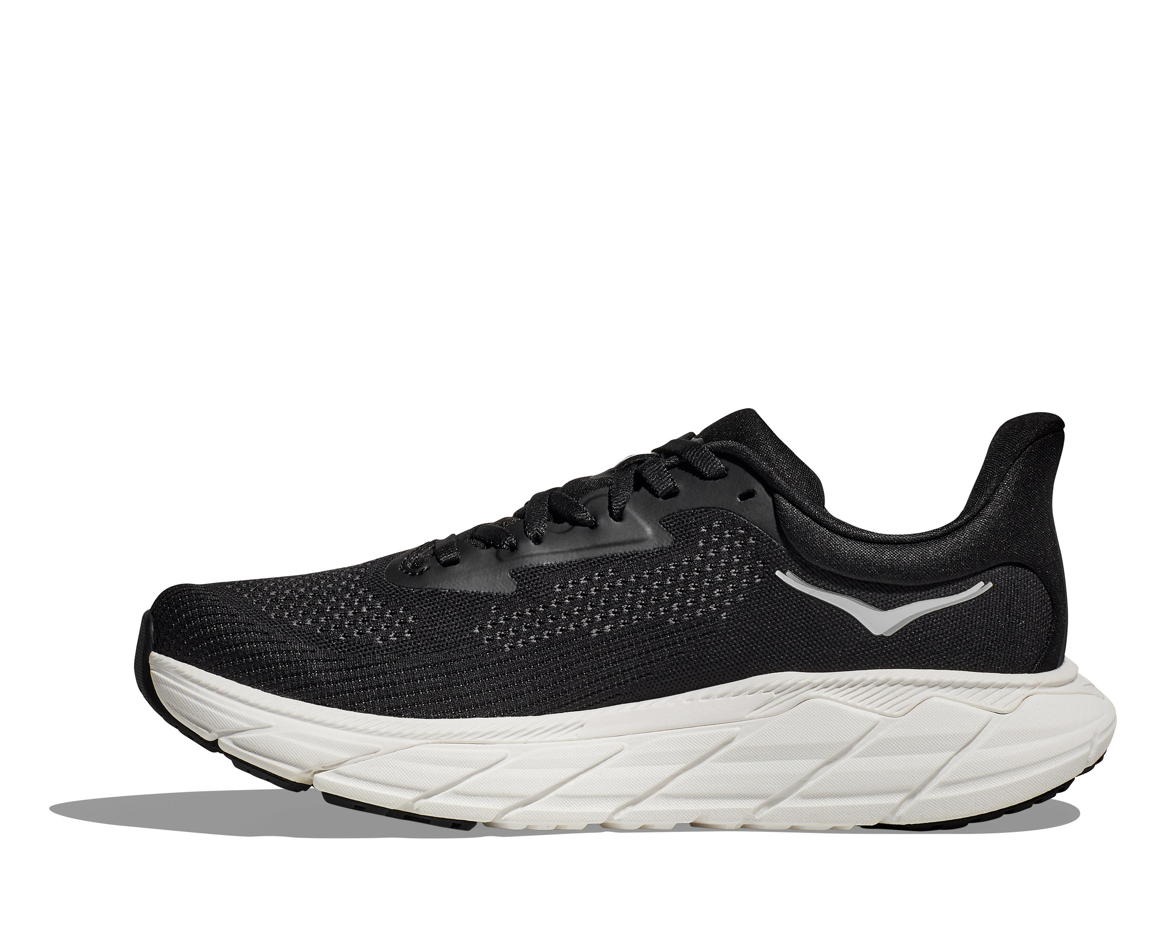 Men's HOKA Arahi 7 Running Shoe in Black | White