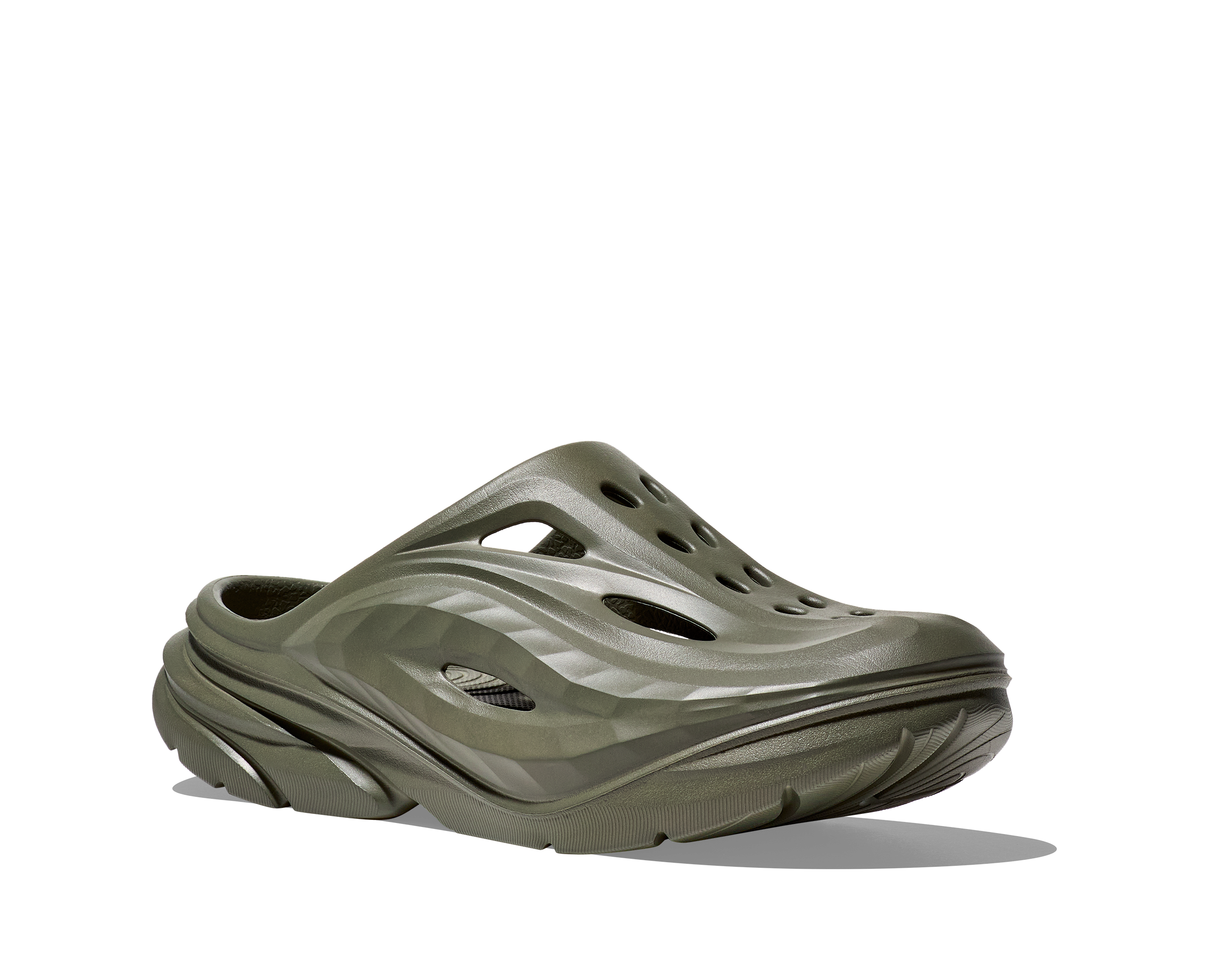 HOKA Ora Recovery Mule in Slate / Slate
