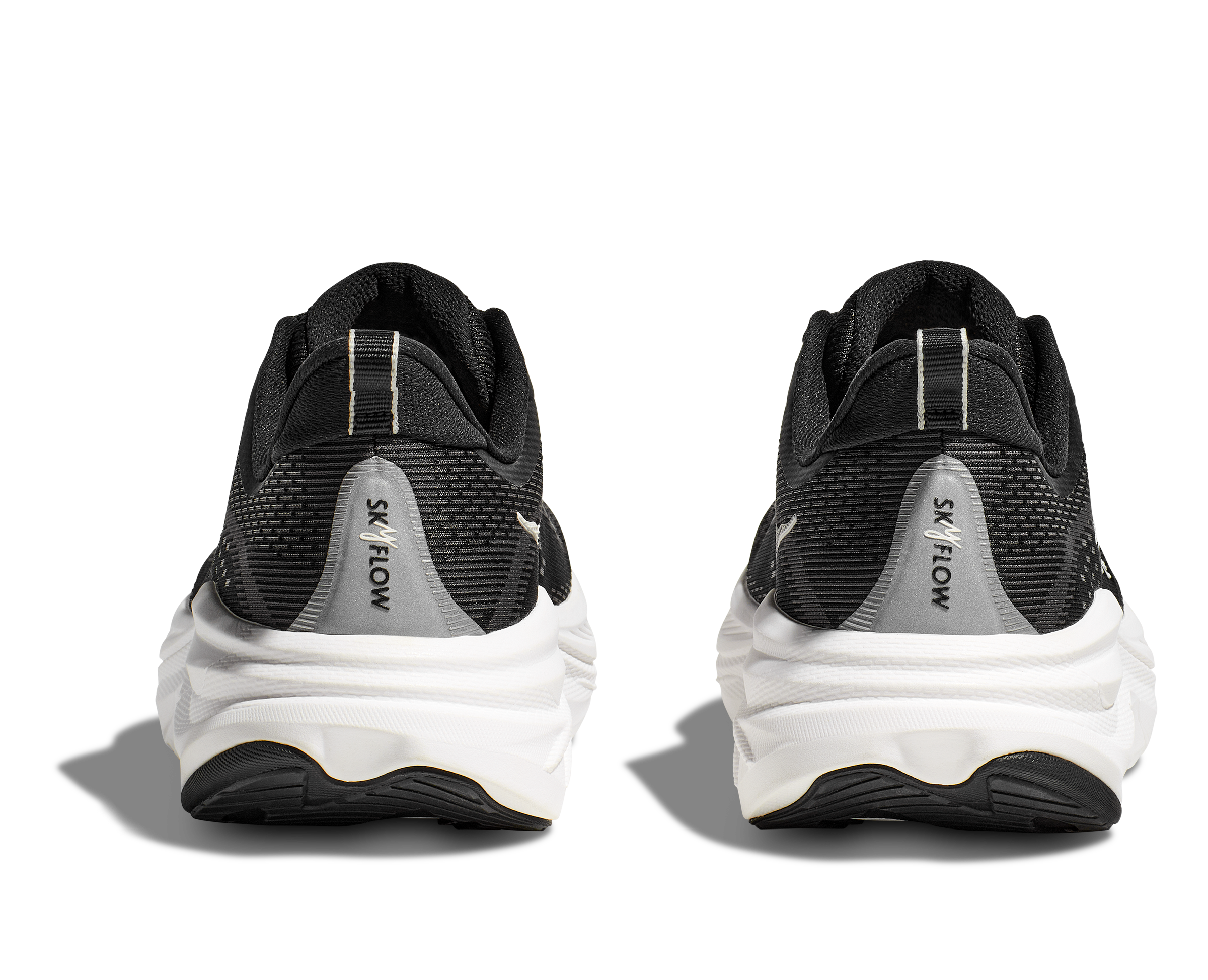 Men's HOKA Skyflow Running Shoe in Black / White