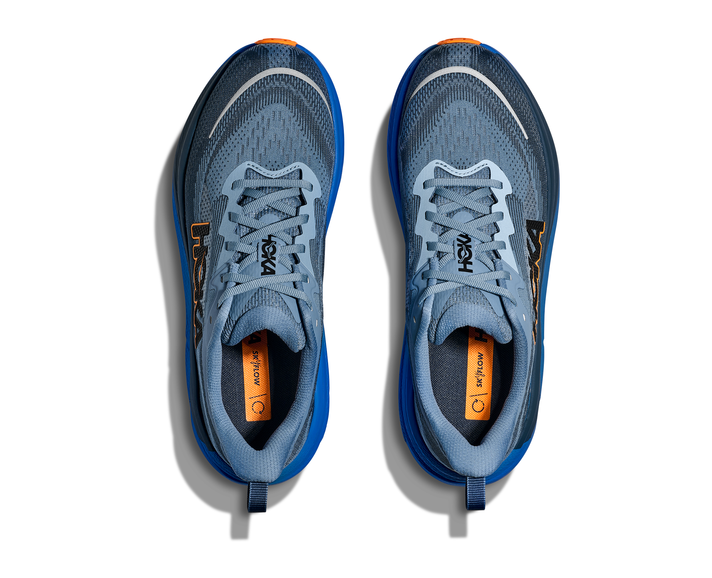 Men's HOKA Skyflow Running Shoe in Downpour / Thunder Cloud