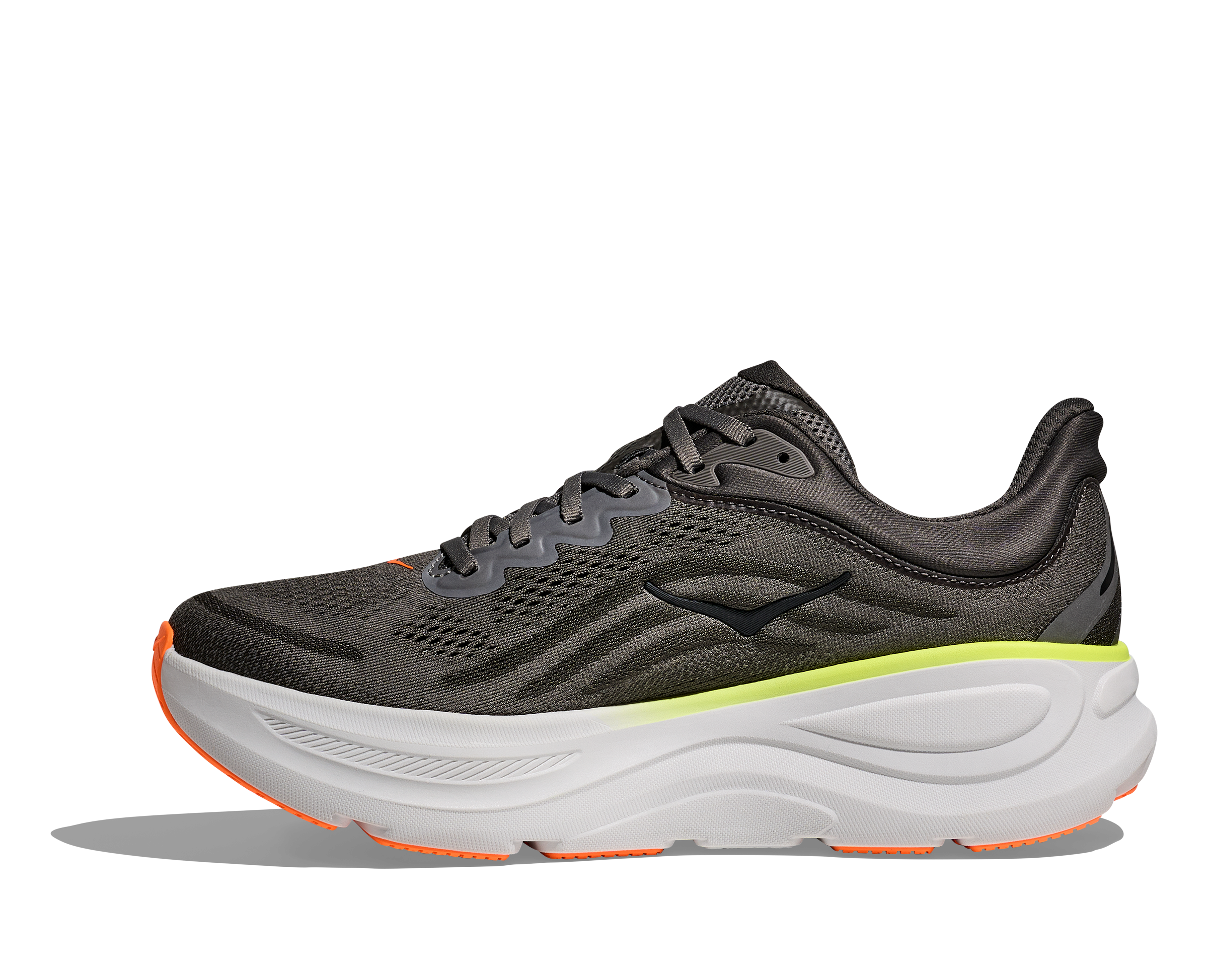 Men's HOKA Bondi 9 Running Shoe in Asphalt Grey | Gravel