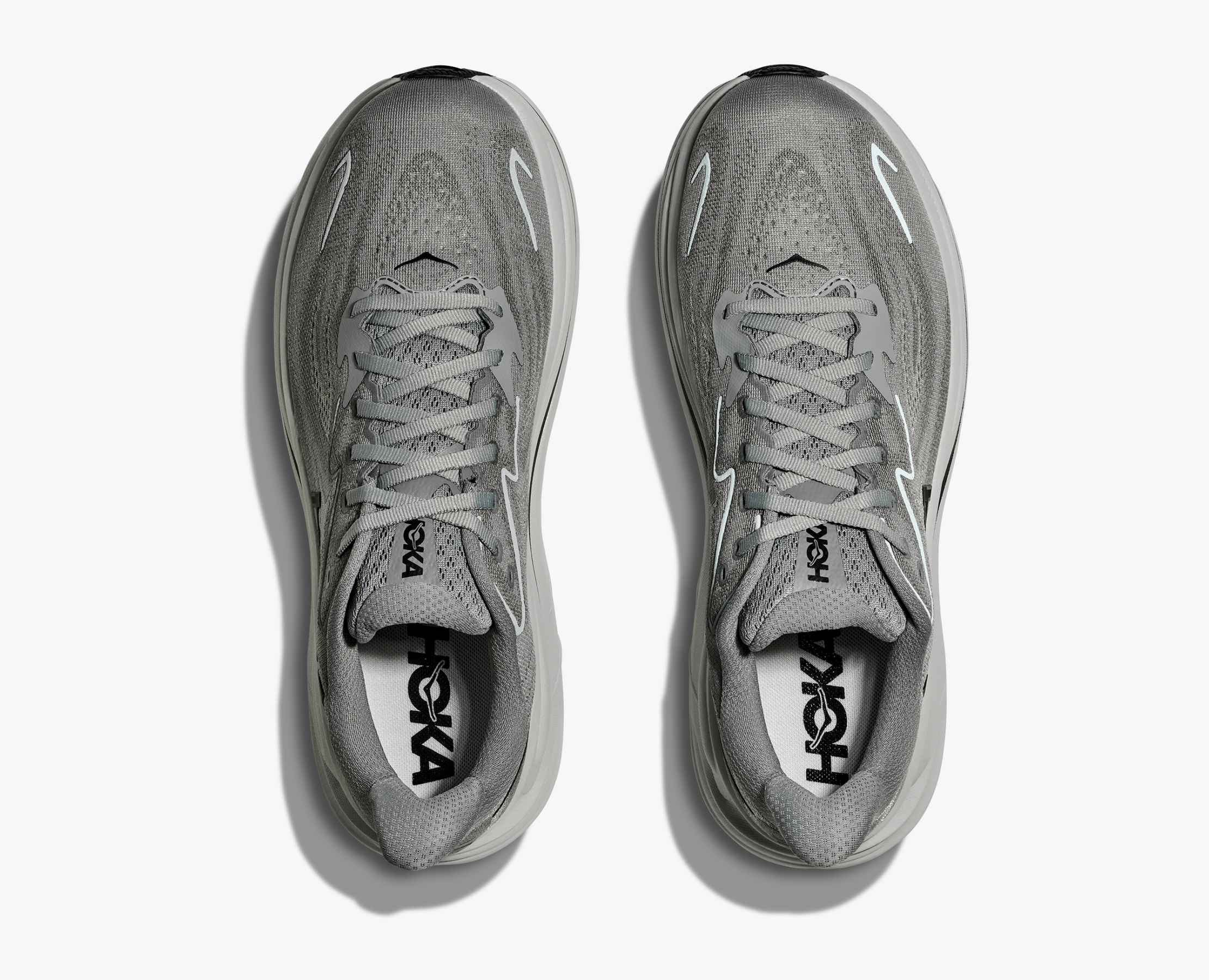 Men's HOKA Clifton 10 Running Shoe in Galactic Grey | Asteroid