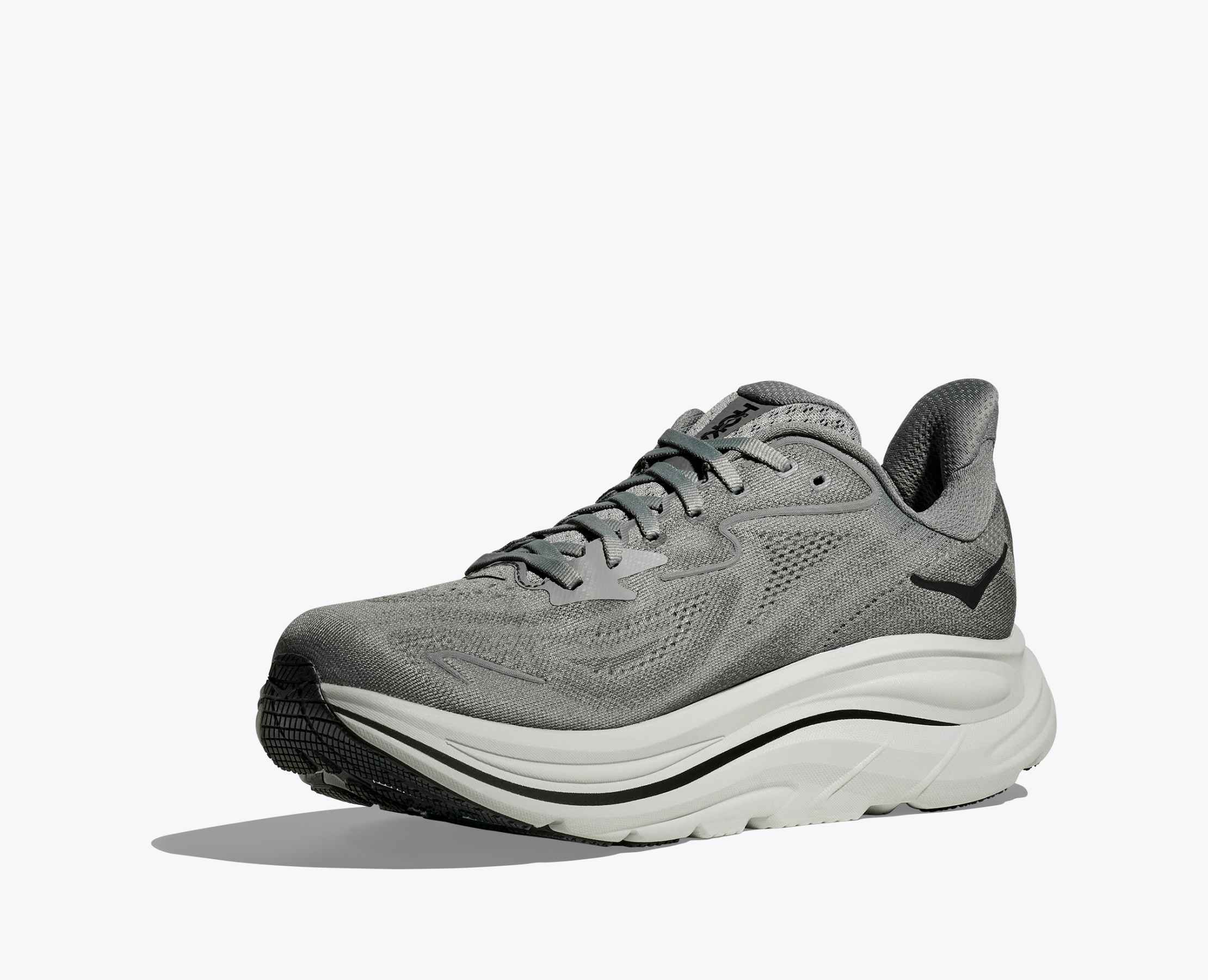 Men's HOKA Clifton 10 Running Shoe in Galactic Grey | Asteroid