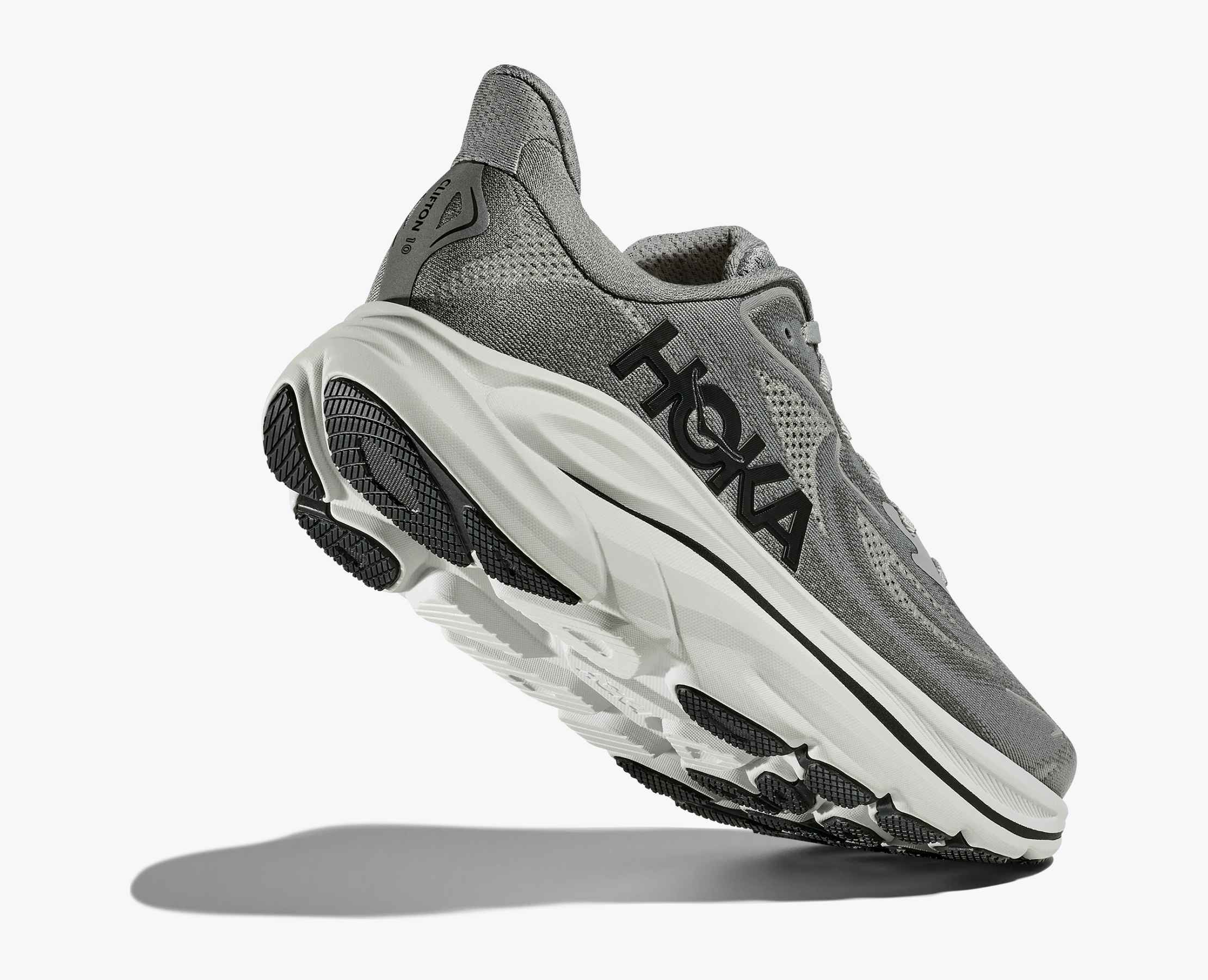 Men's HOKA Clifton 10 Running Shoe in Galactic Grey | Asteroid
