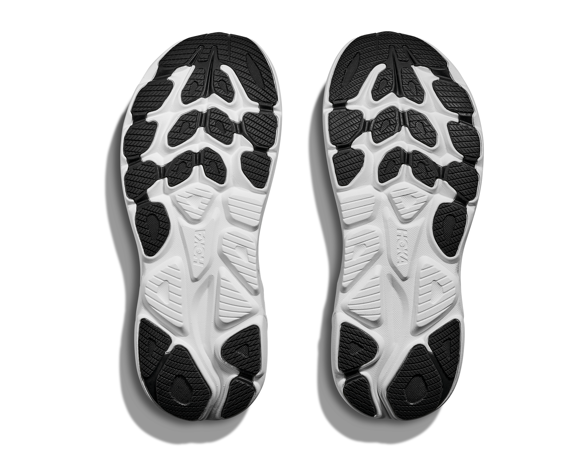 Women's HOKA Clifton 10 Running Shoe in Cosmic Black | Gold