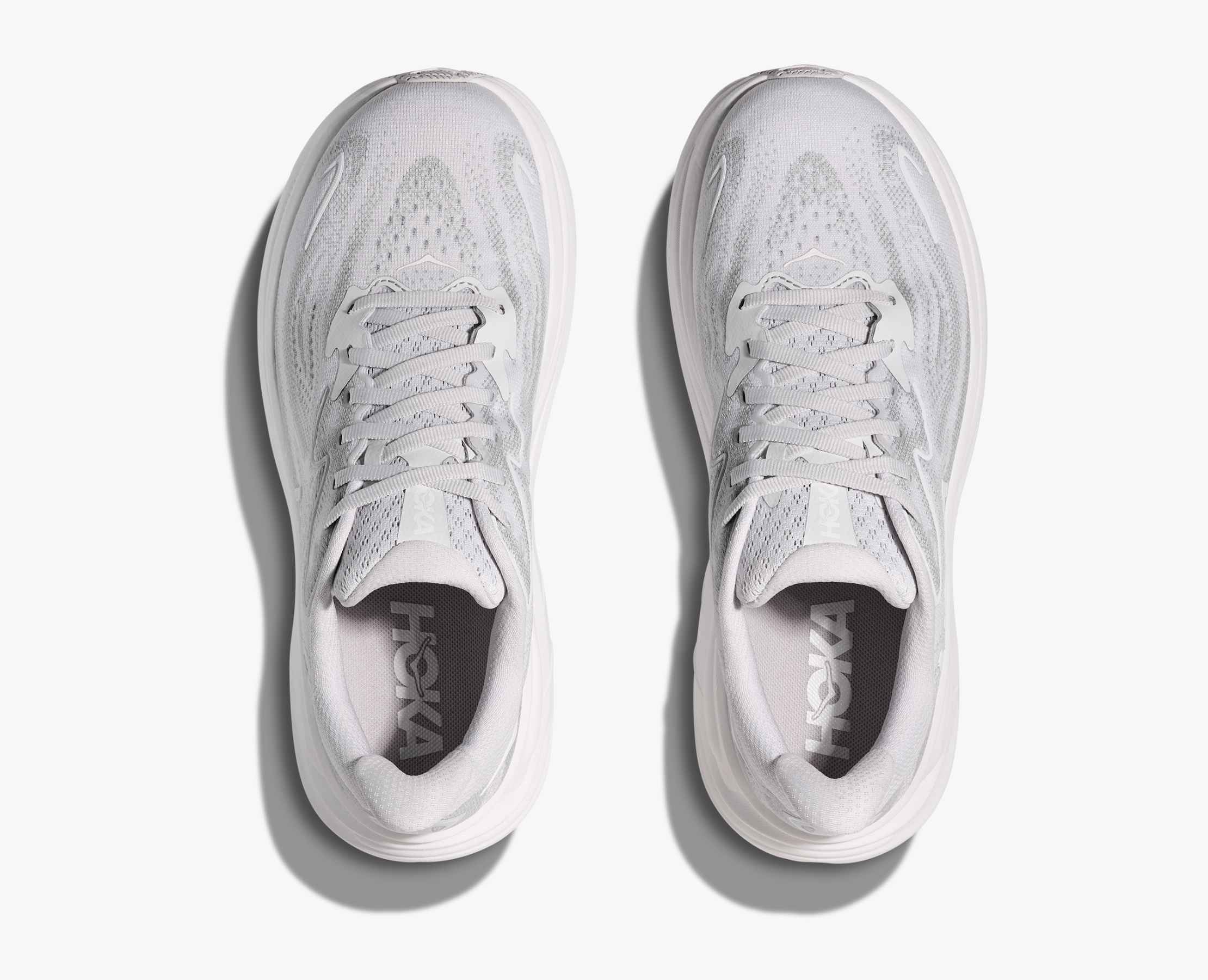 Women's HOKA Clifton 10 Running Shoe in Cosmic Grey | Stardust