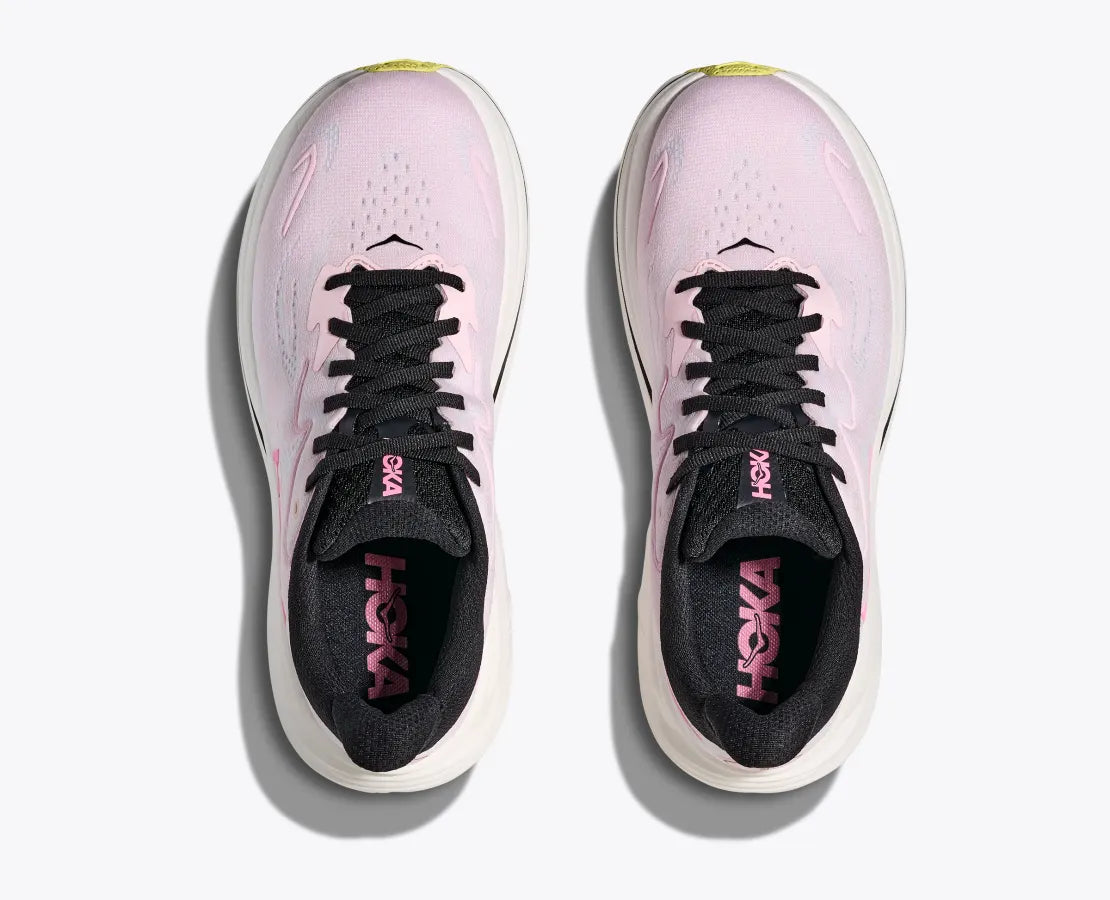 Women's HOKA Clifton 10 Running Shoe in Carnation | Starlight Glow