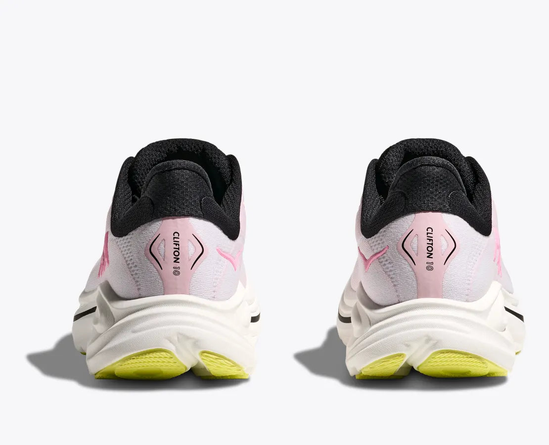 Women's HOKA Clifton 10 Running Shoe in Carnation | Starlight Glow