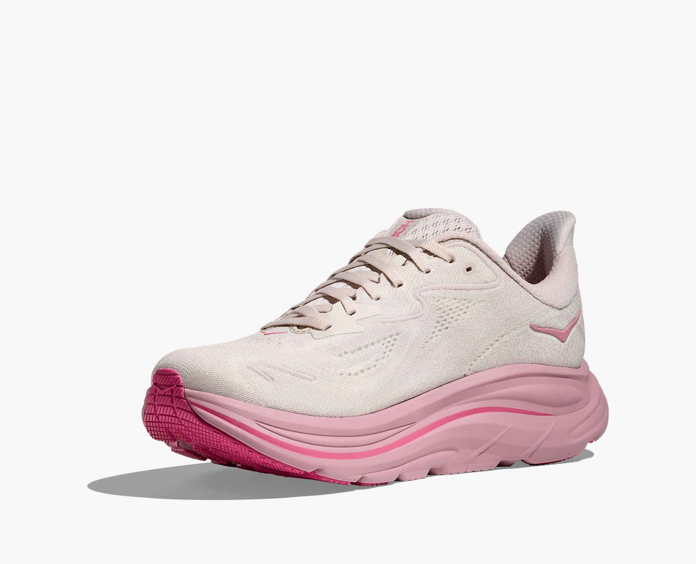 Women's HOKA Clifton 10 Running Shoe in Rose Cream | Dried Rose