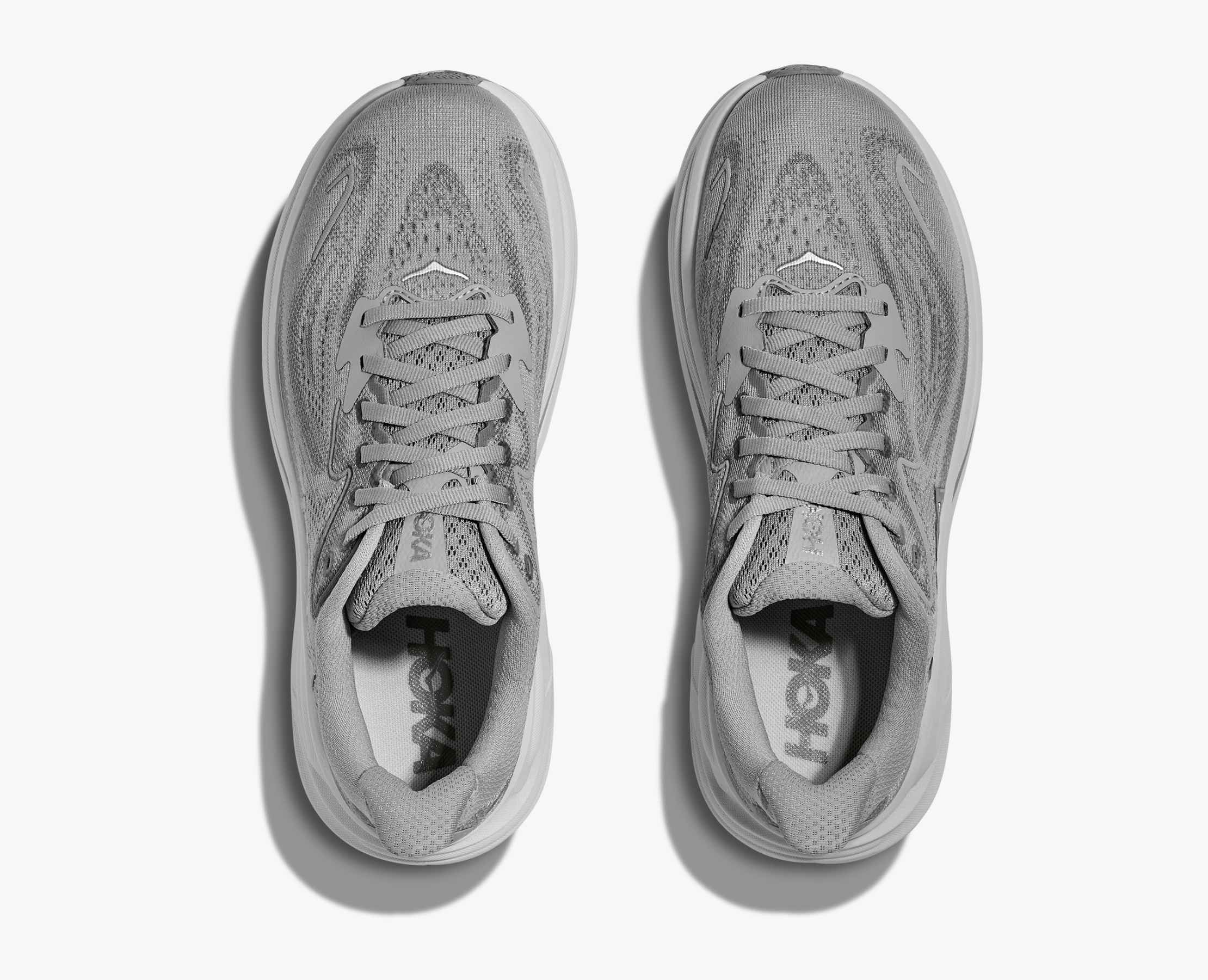 Women's HOKA Clifton 10 Running Shoe in Stellar Grey | Galactic Grey