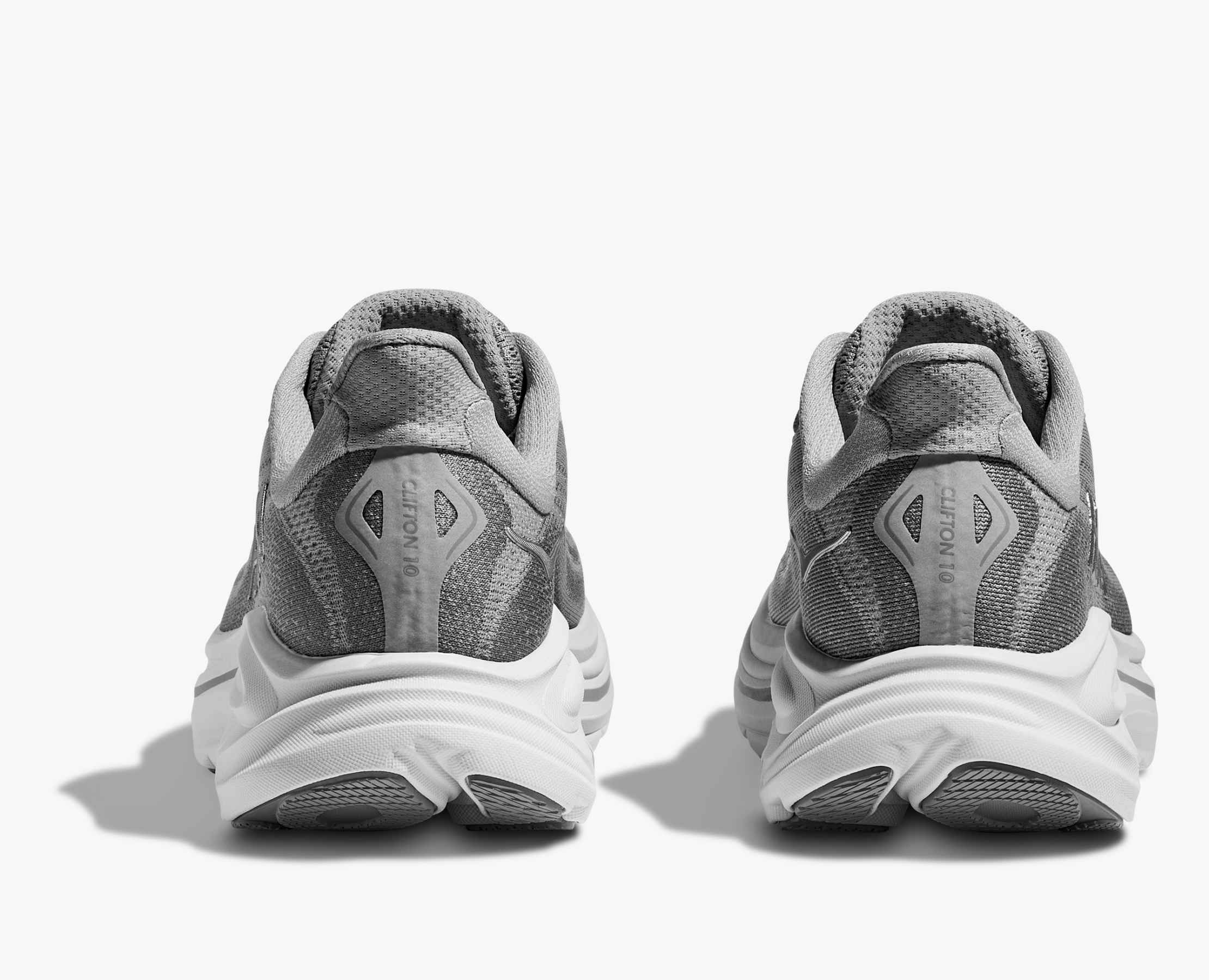 Women's HOKA Clifton 10 Running Shoe in Stellar Grey | Galactic Grey
