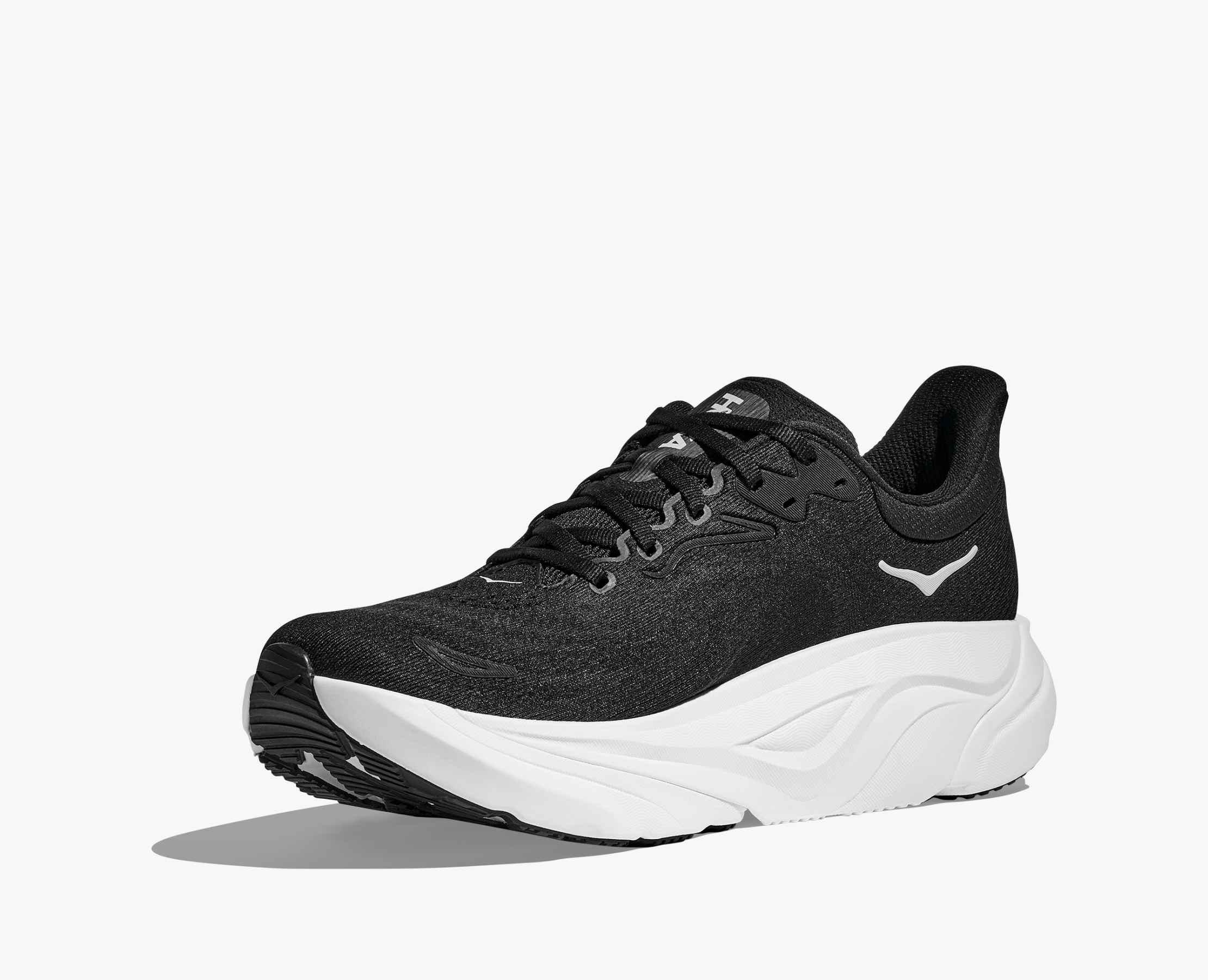Men's HOKA Arahi 8 Running Shoe in Black | White