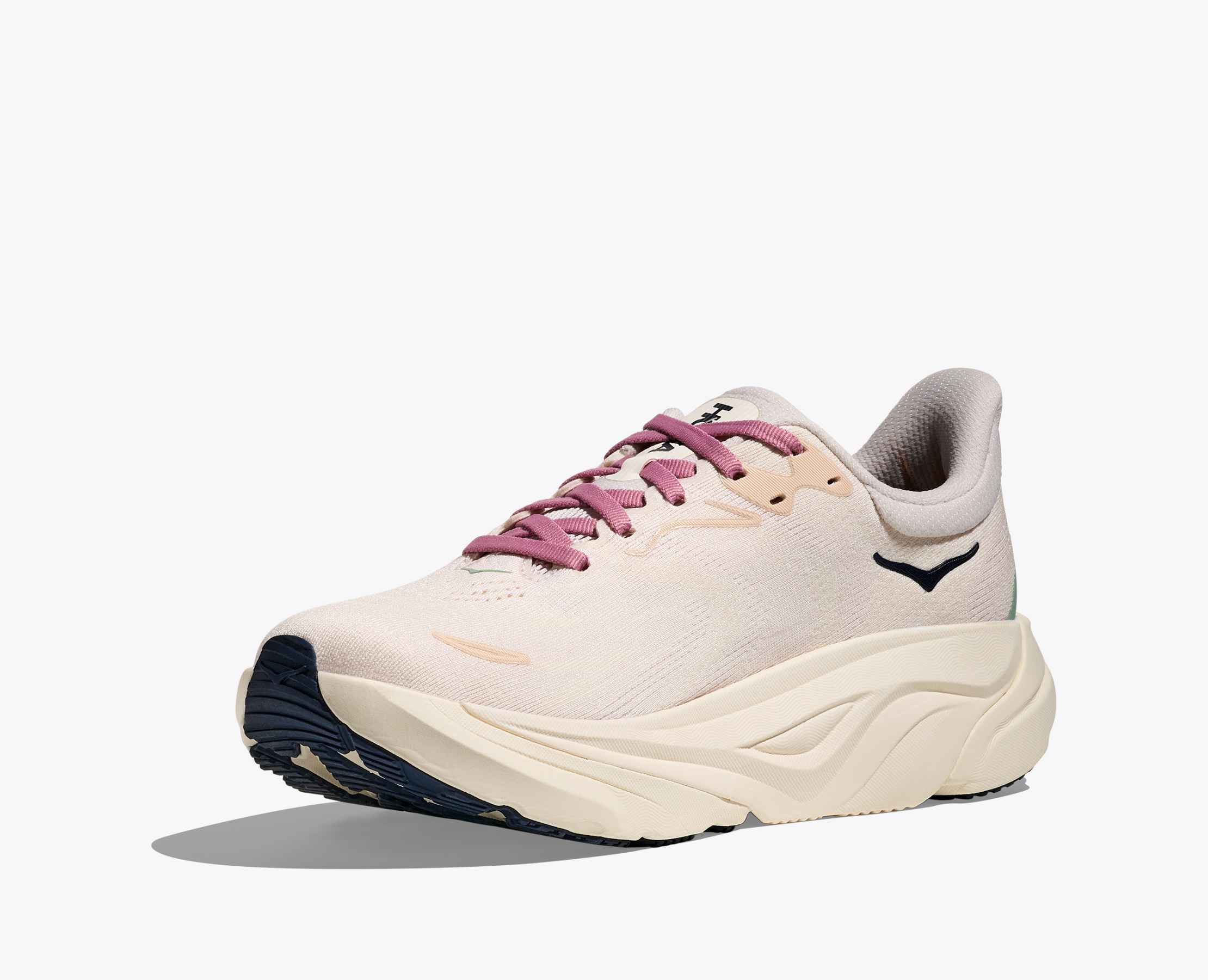 Women's HOKA Arahi 8 Running Shoe in Rose Cream | Alabaster