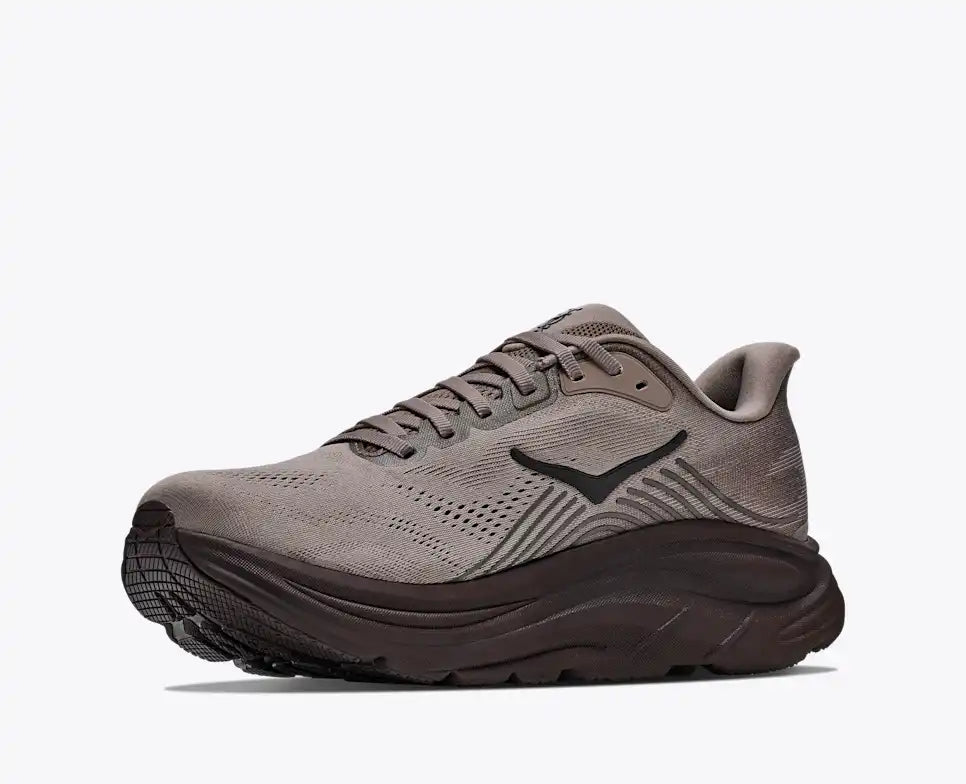 Men's HOKA Clifton 11 Running Shoe in Boulder Grey | Pebble Grey